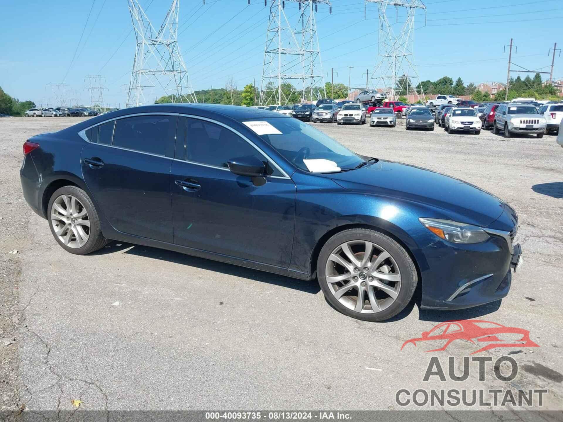 MAZDA MAZDA6 2016 - JM1GJ1T54G1466575