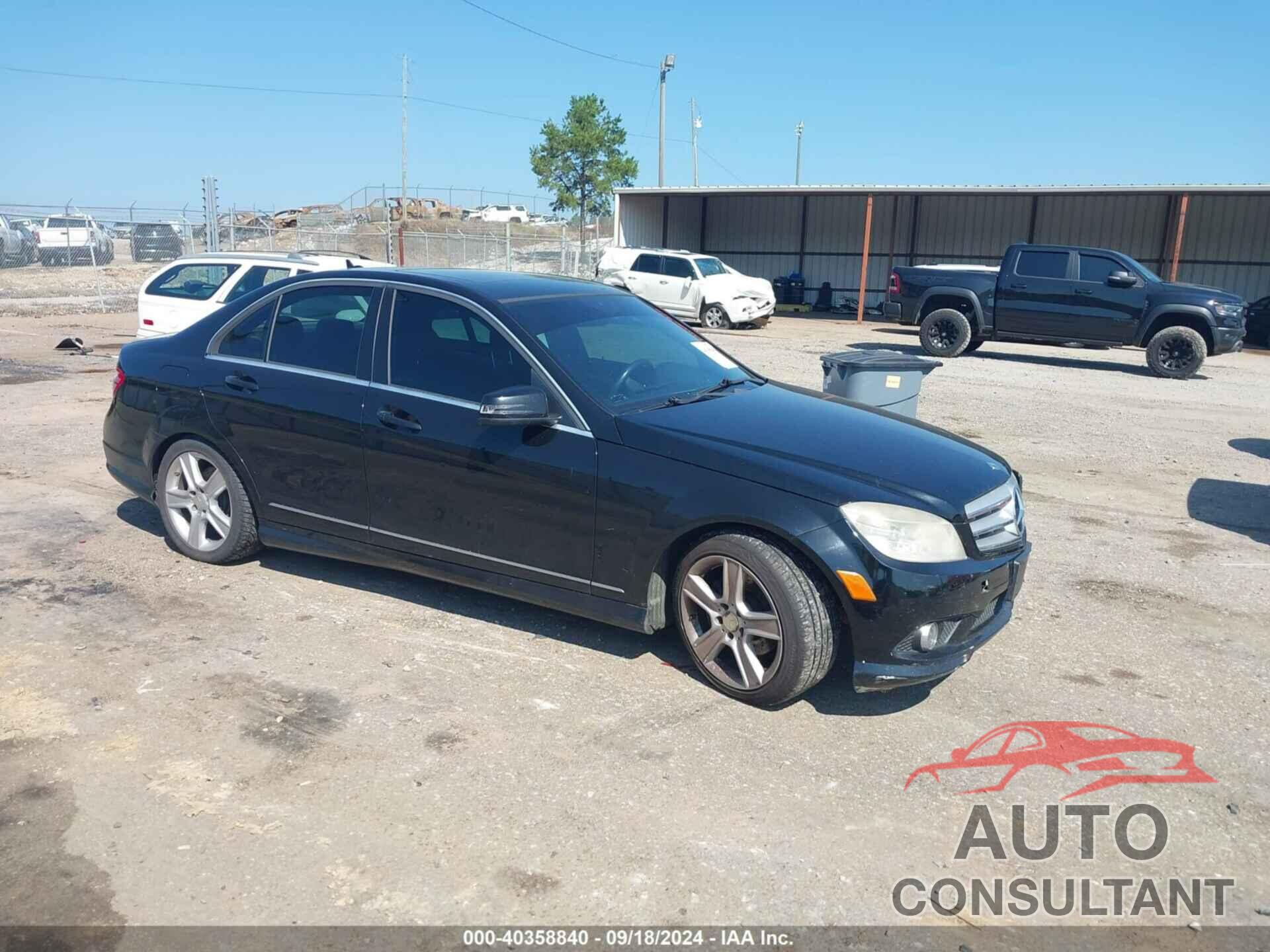 MERCEDES-BENZ C 300 2010 - WDDGF5EB5AA400237