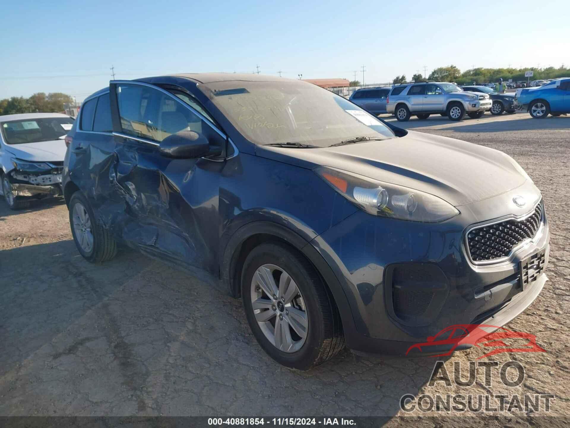 KIA SPORTAGE 2018 - KNDPM3ACXJ7335854