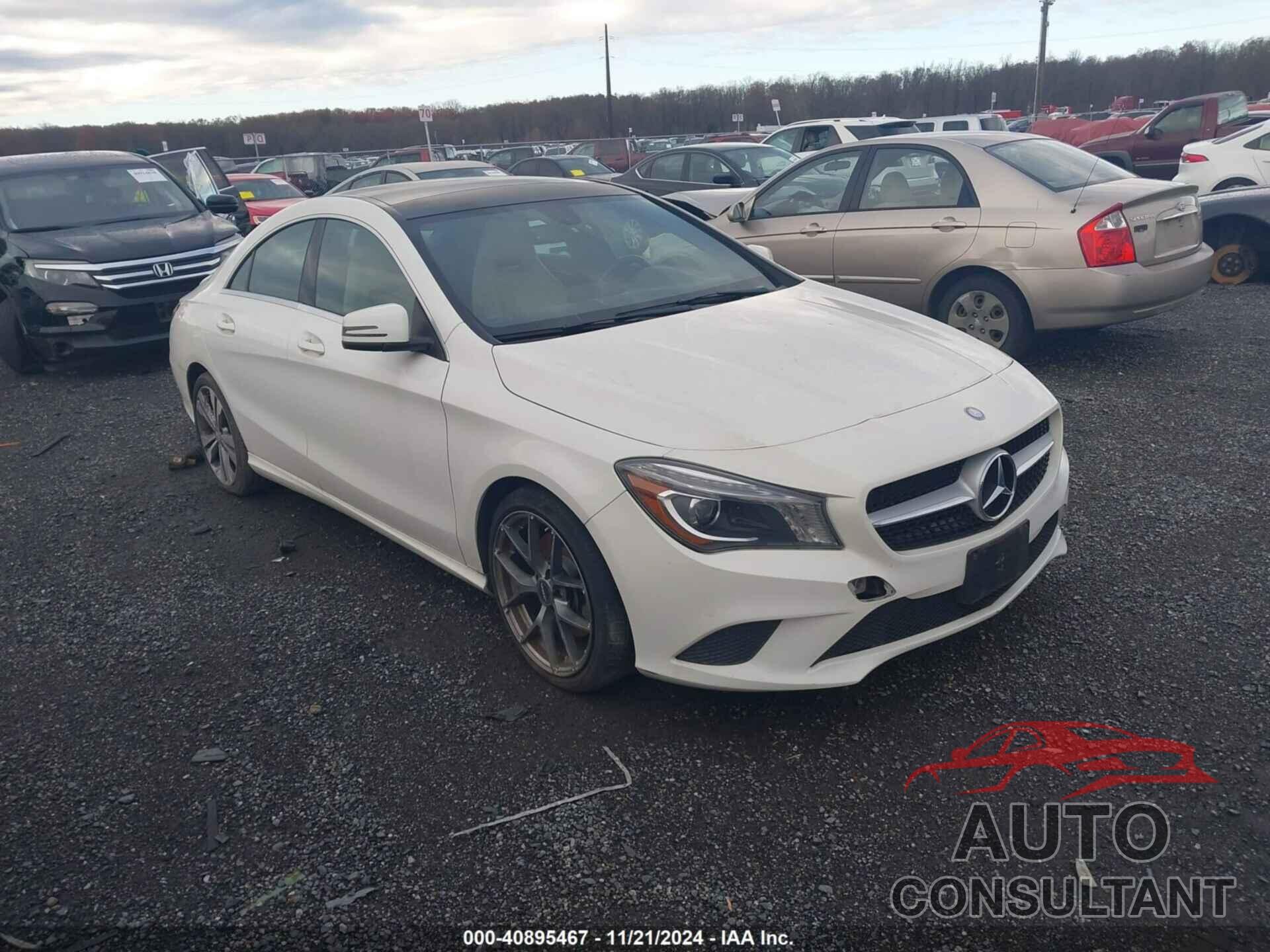 MERCEDES-BENZ CLA 250 2014 - WDDSJ4GB3EN160037