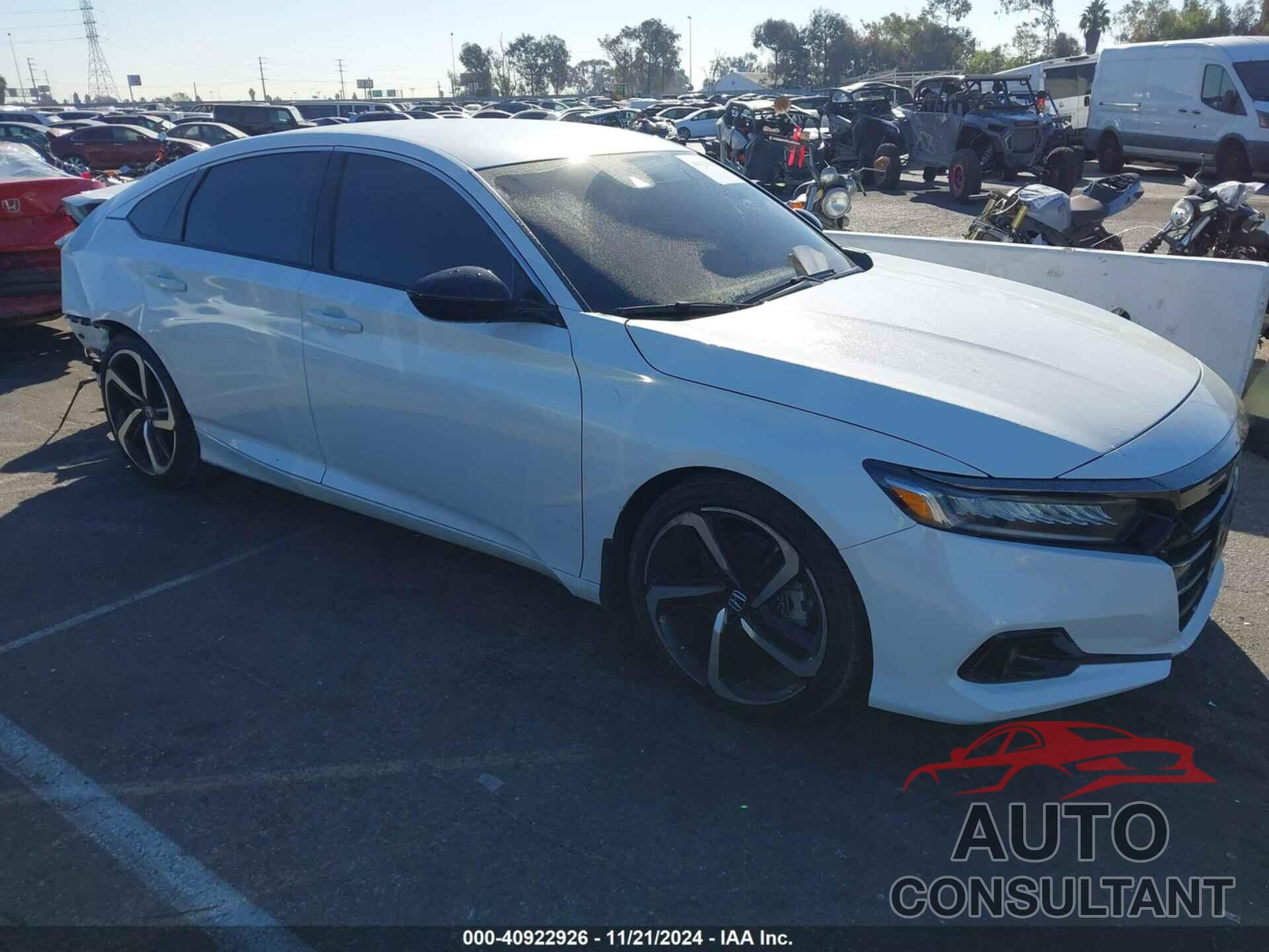 HONDA ACCORD 2022 - 1HGCV1F39NA105323