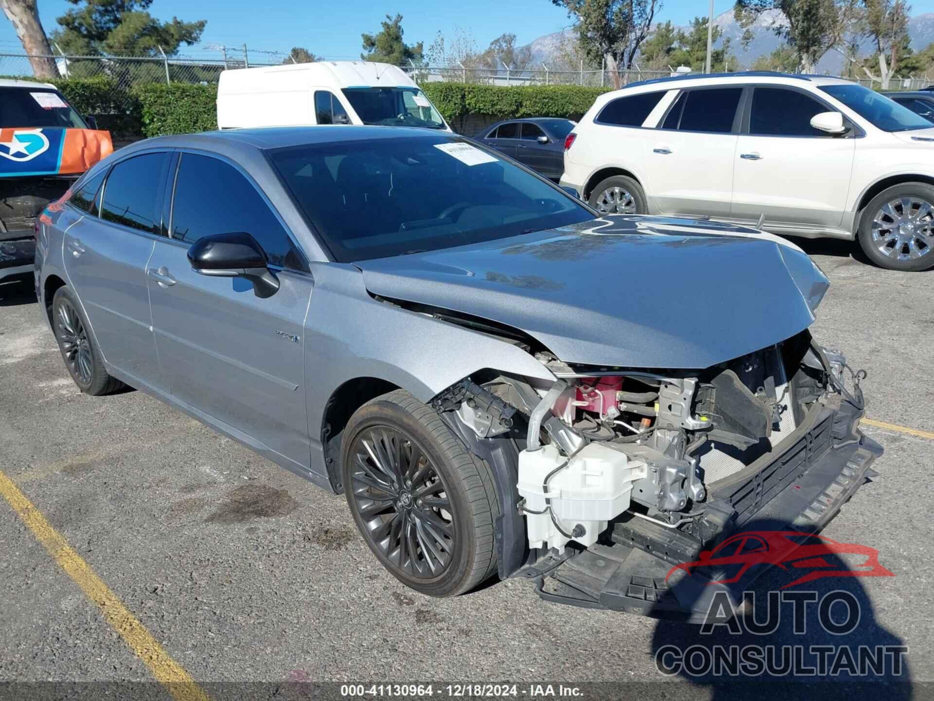 TOYOTA AVALON HYBRID 2019 - 4T1B21FB4KU005937