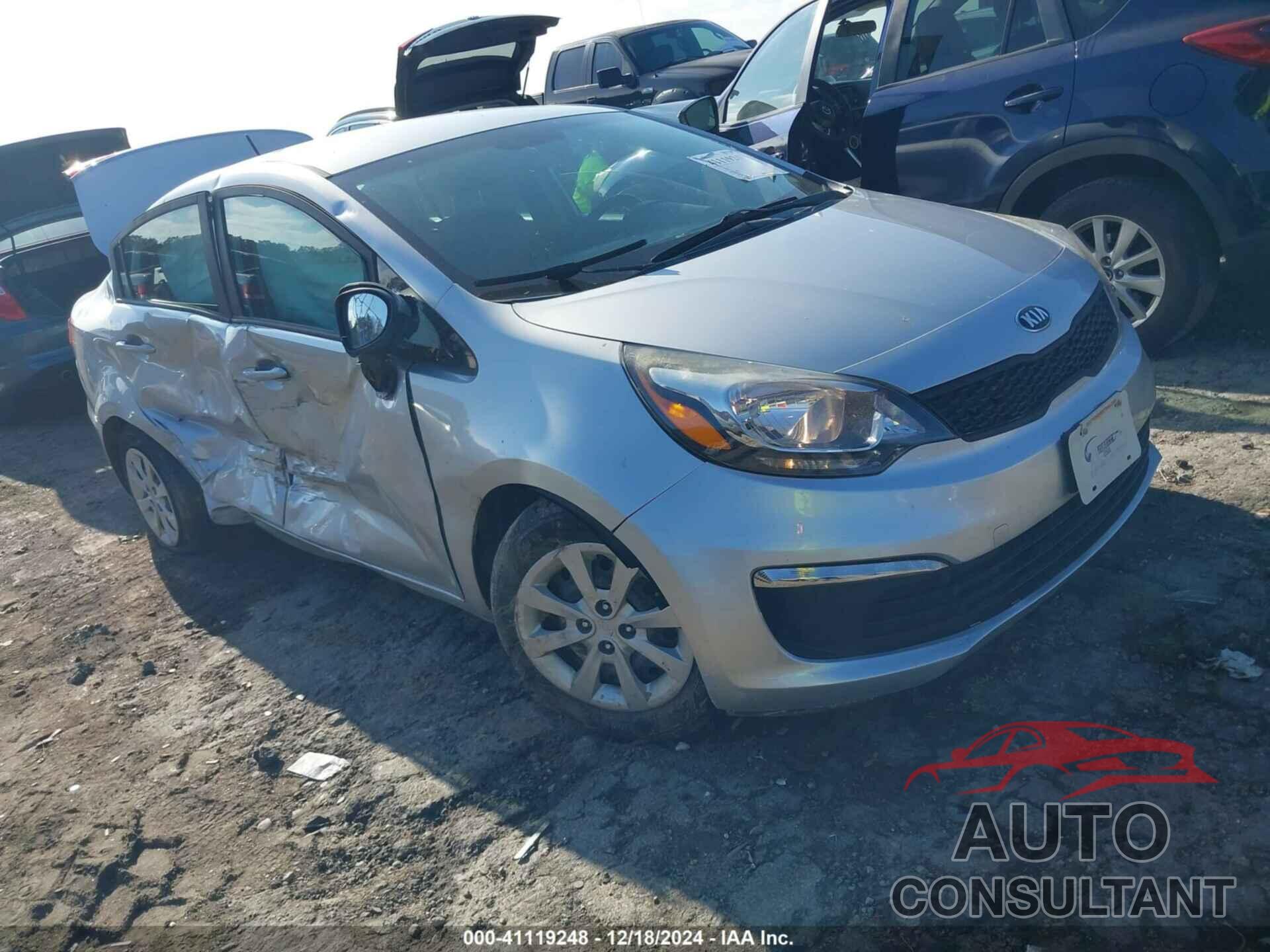 KIA RIO 2017 - KNADM4A3XH6120741