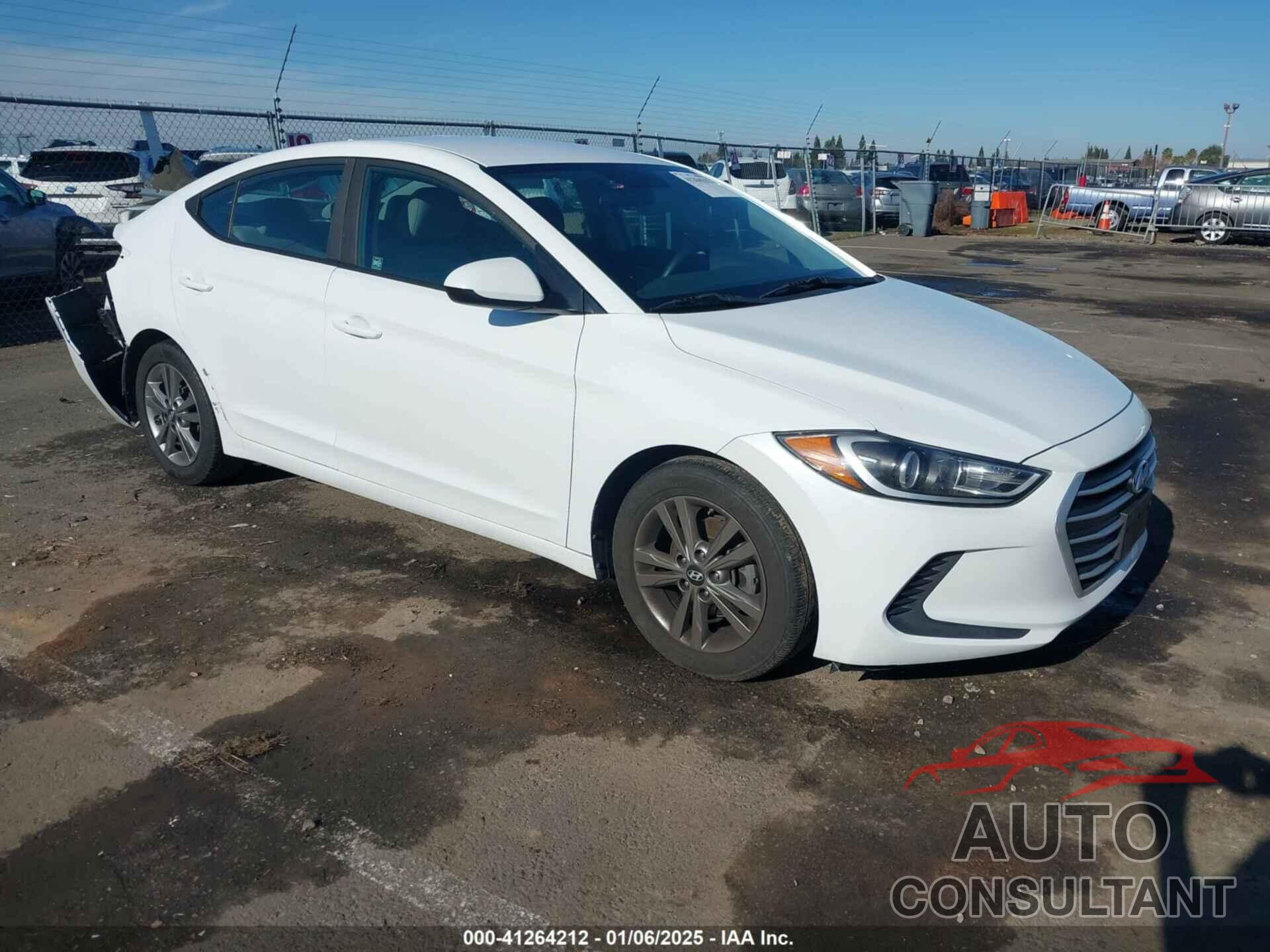 HYUNDAI ELANTRA 2017 - 5NPD84LF4HH044339