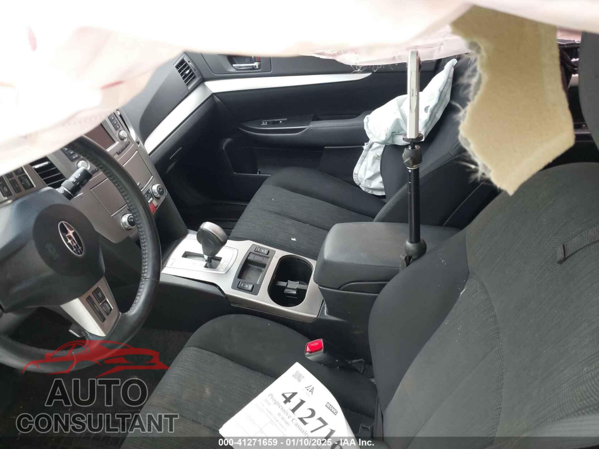 SUBARU OUTBACK 2014 - 4S4BRCCC4E3309171