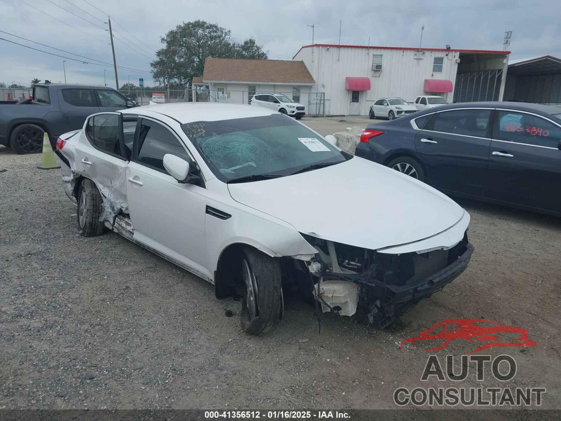 KIA OPTIMA 2015 - KNAGM4A72F5605006