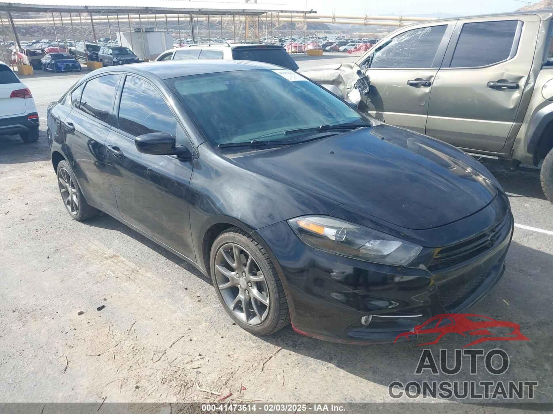 DODGE DART 2013 - 1C3CDFBA7DD300440