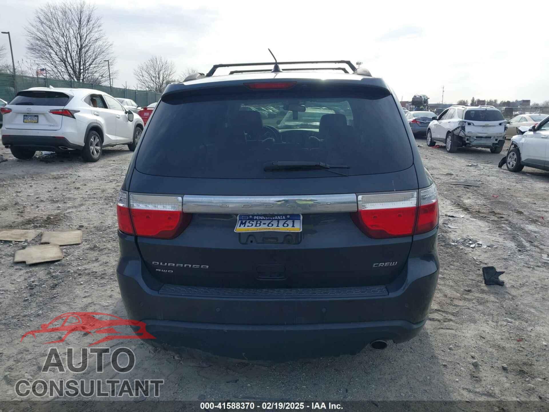 DODGE DURANGO 2012 - 1C4RDJDG0CC337344