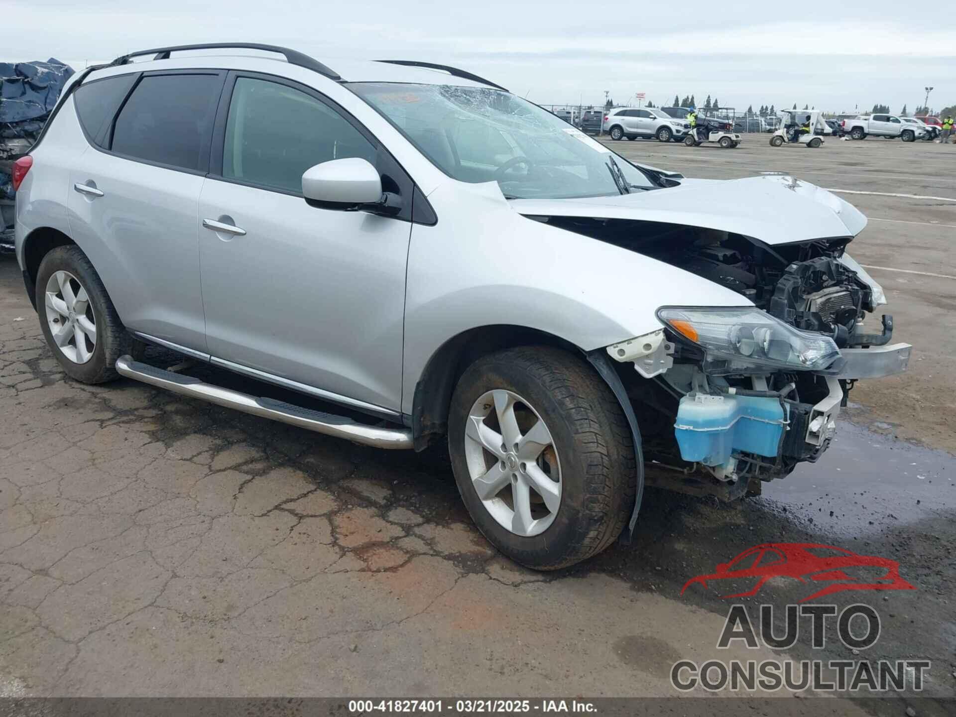 NISSAN MURANO 2009 - JN8AZ18W79W146953