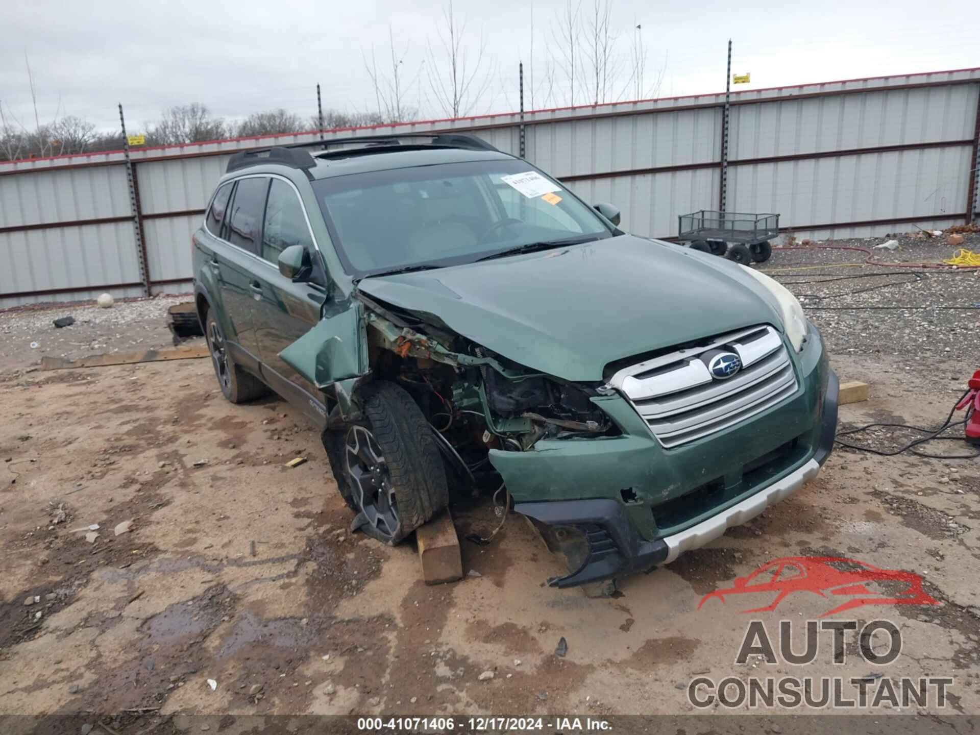 SUBARU OUTBACK 2013 - 4S4BRCKC9D3216632