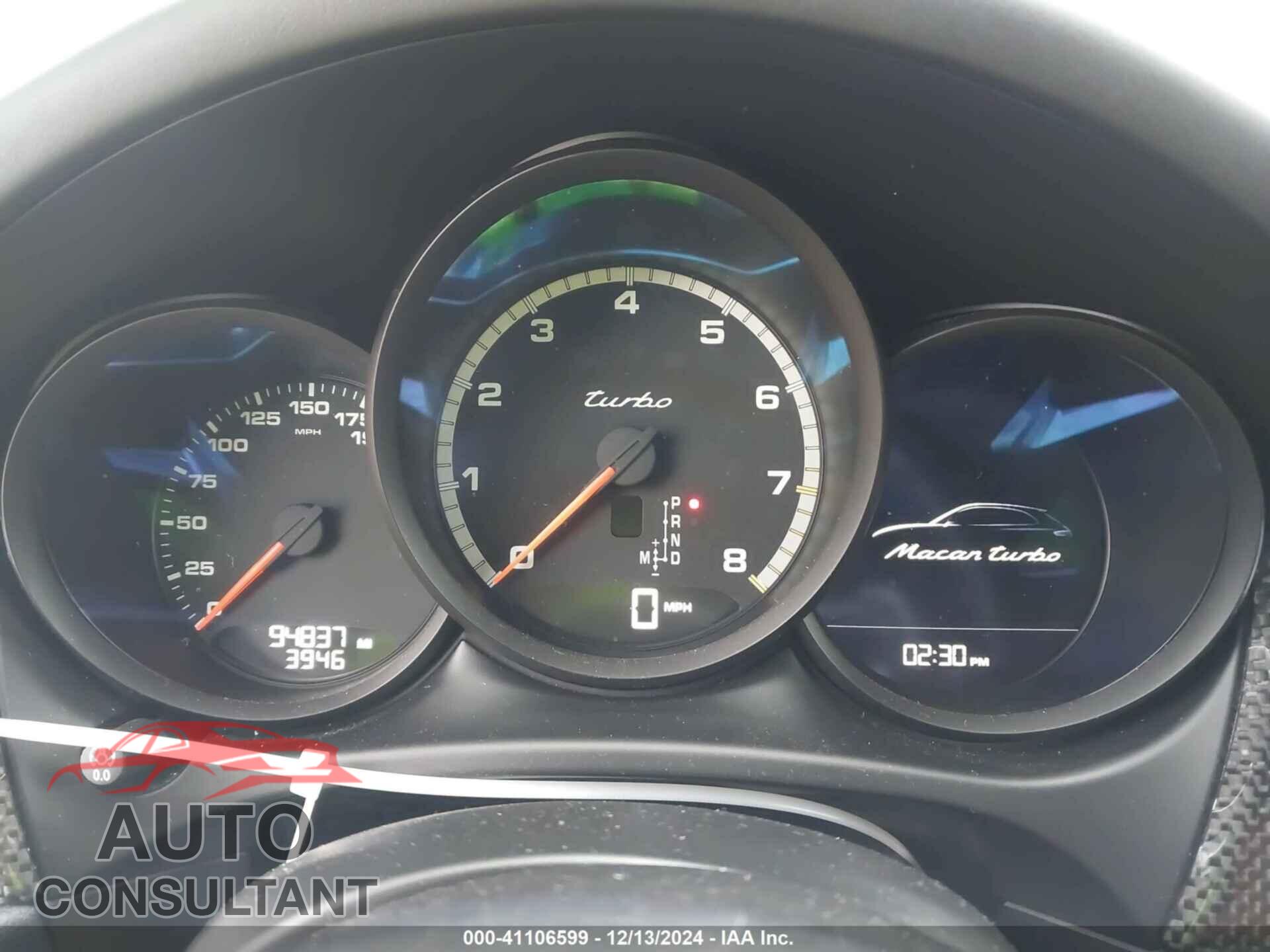 PORSCHE MACAN 2016 - WP1AF2A59GLB94592