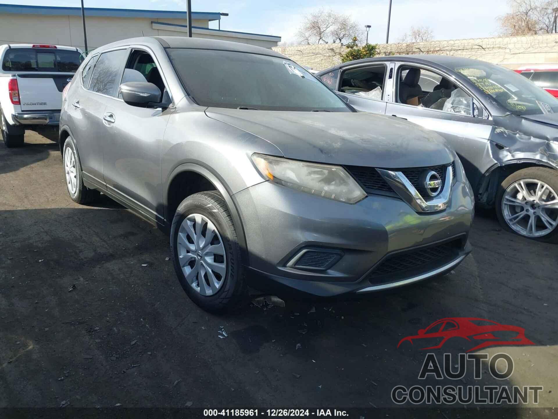 NISSAN ROGUE 2015 - KNMAT2MT0FP579289