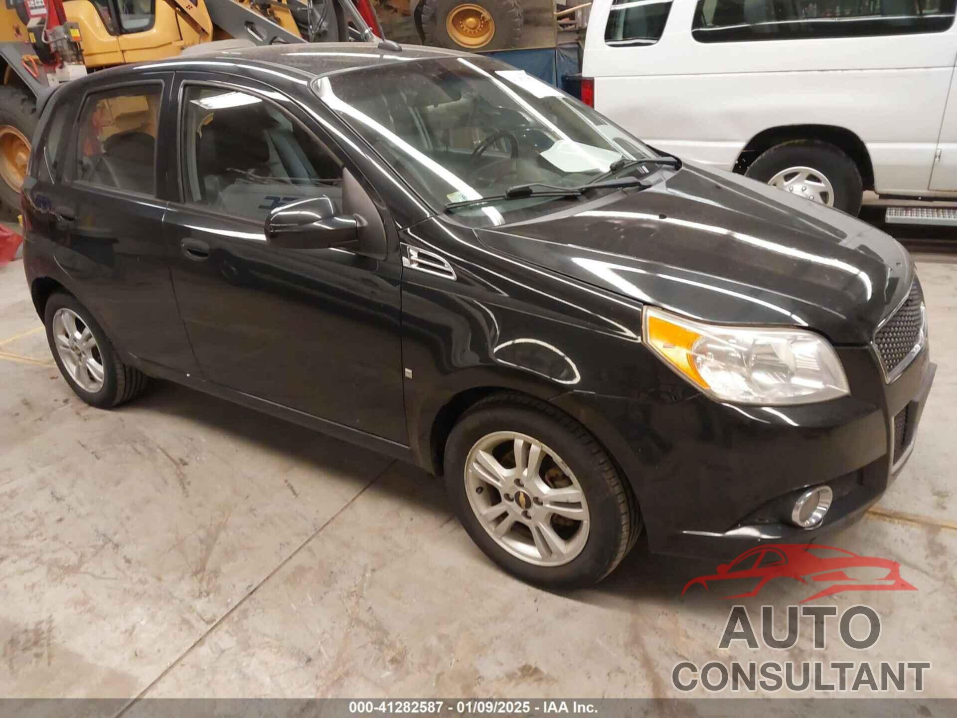 CHEVROLET AVEO 2009 - KL1TG66E49B357737
