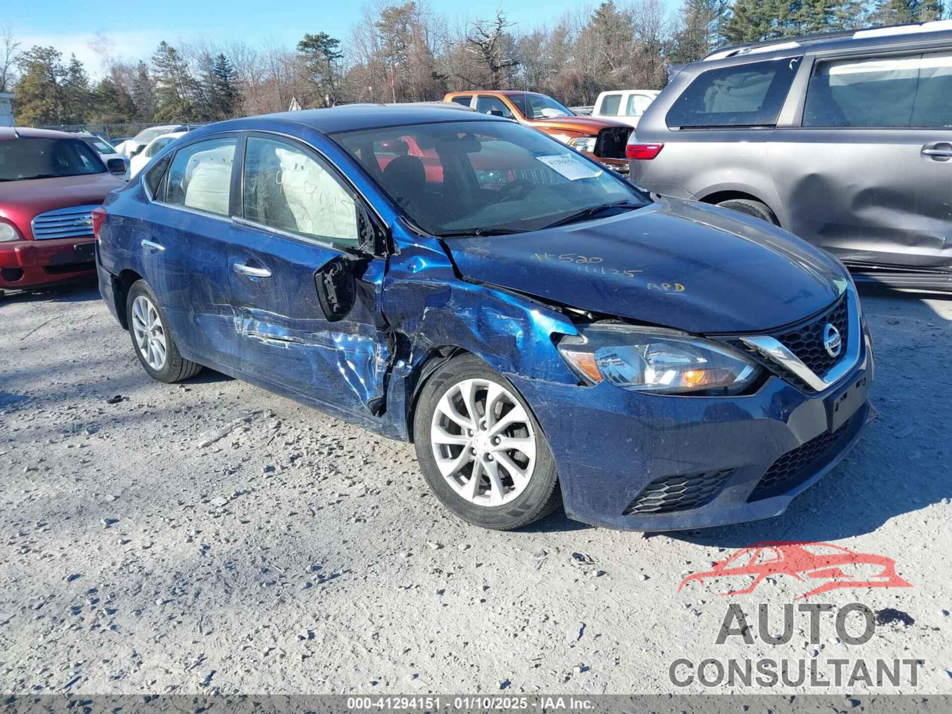 NISSAN SENTRA 2019 - 3N1AB7AP1KY449315