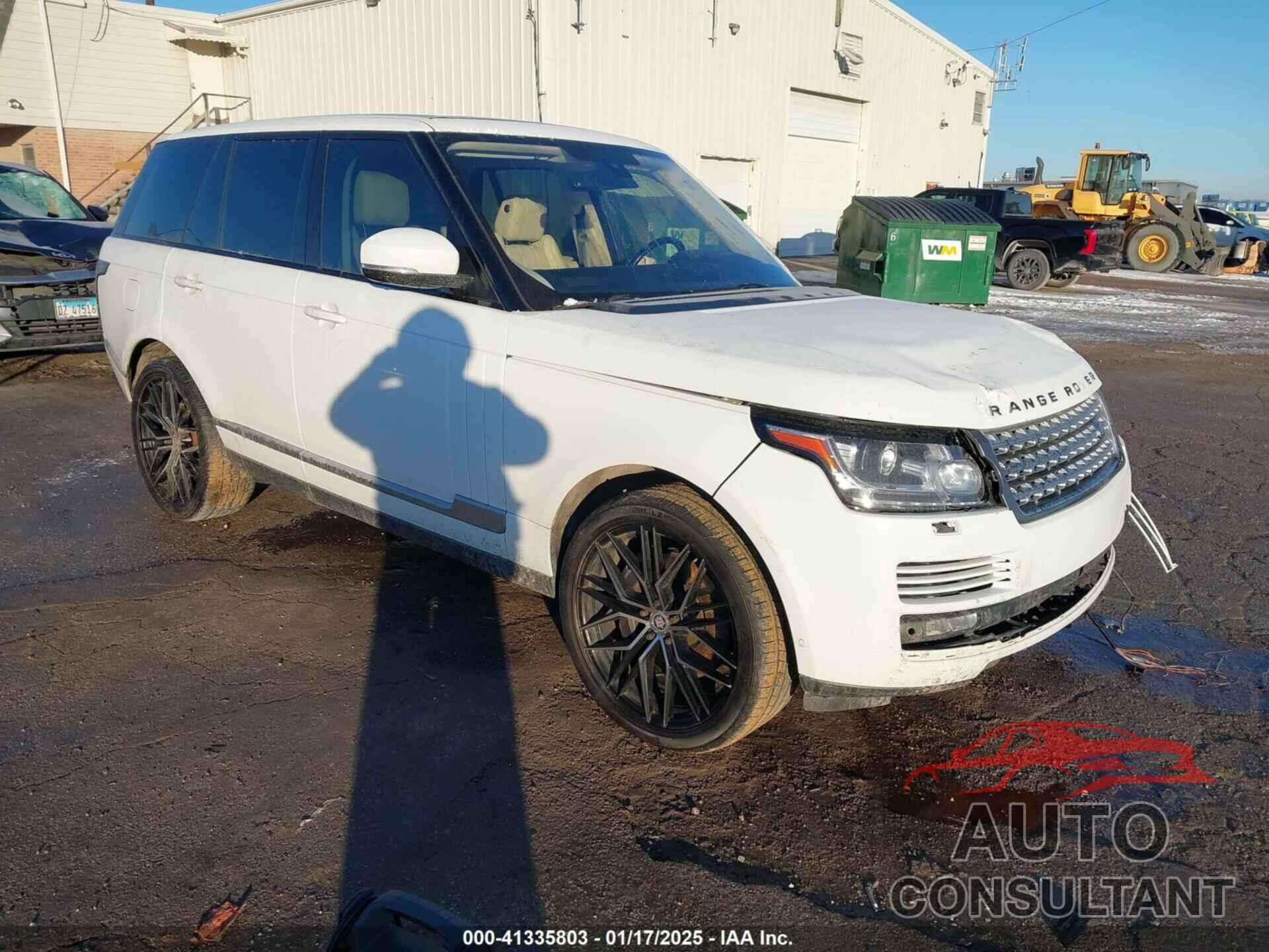 LAND ROVER RANGE ROVER 2016 - SALGS2EF2GA311072