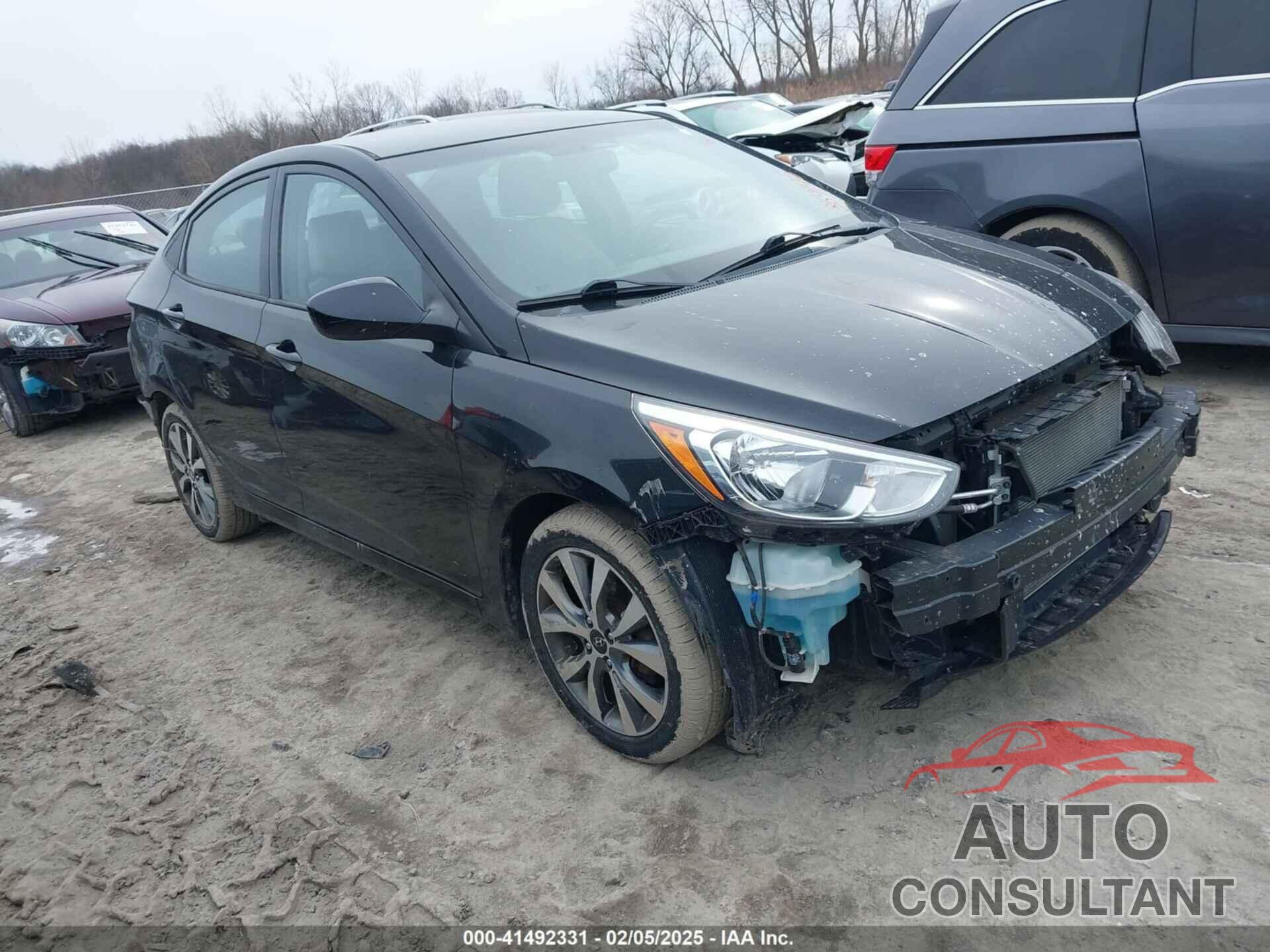 HYUNDAI ACCENT 2017 - KMHCT4AE4HU359146