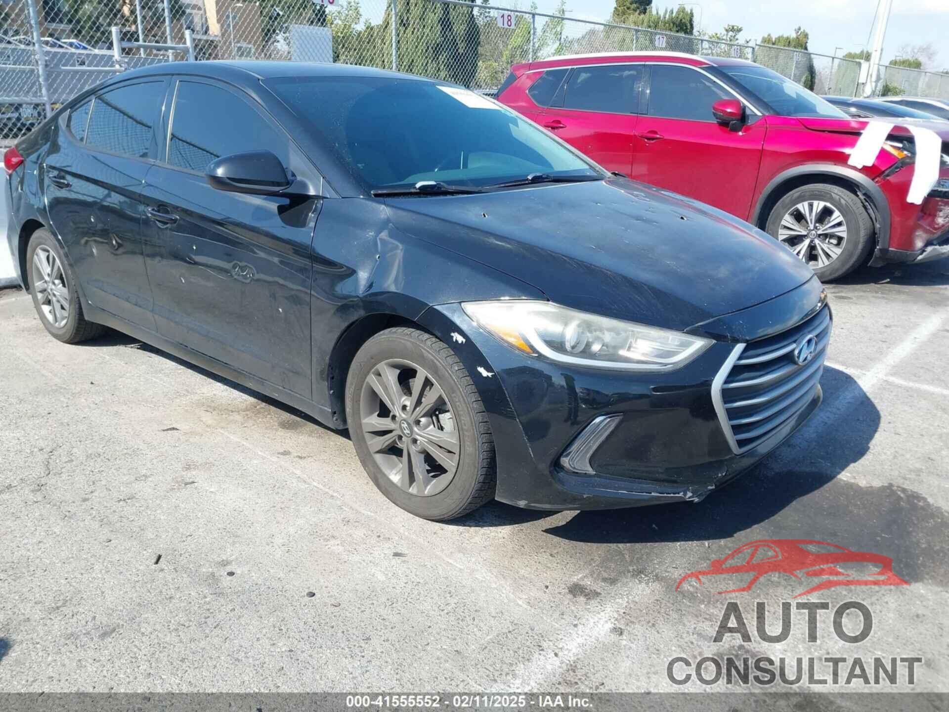 HYUNDAI ELANTRA 2017 - 5NPD84LFXHH085686