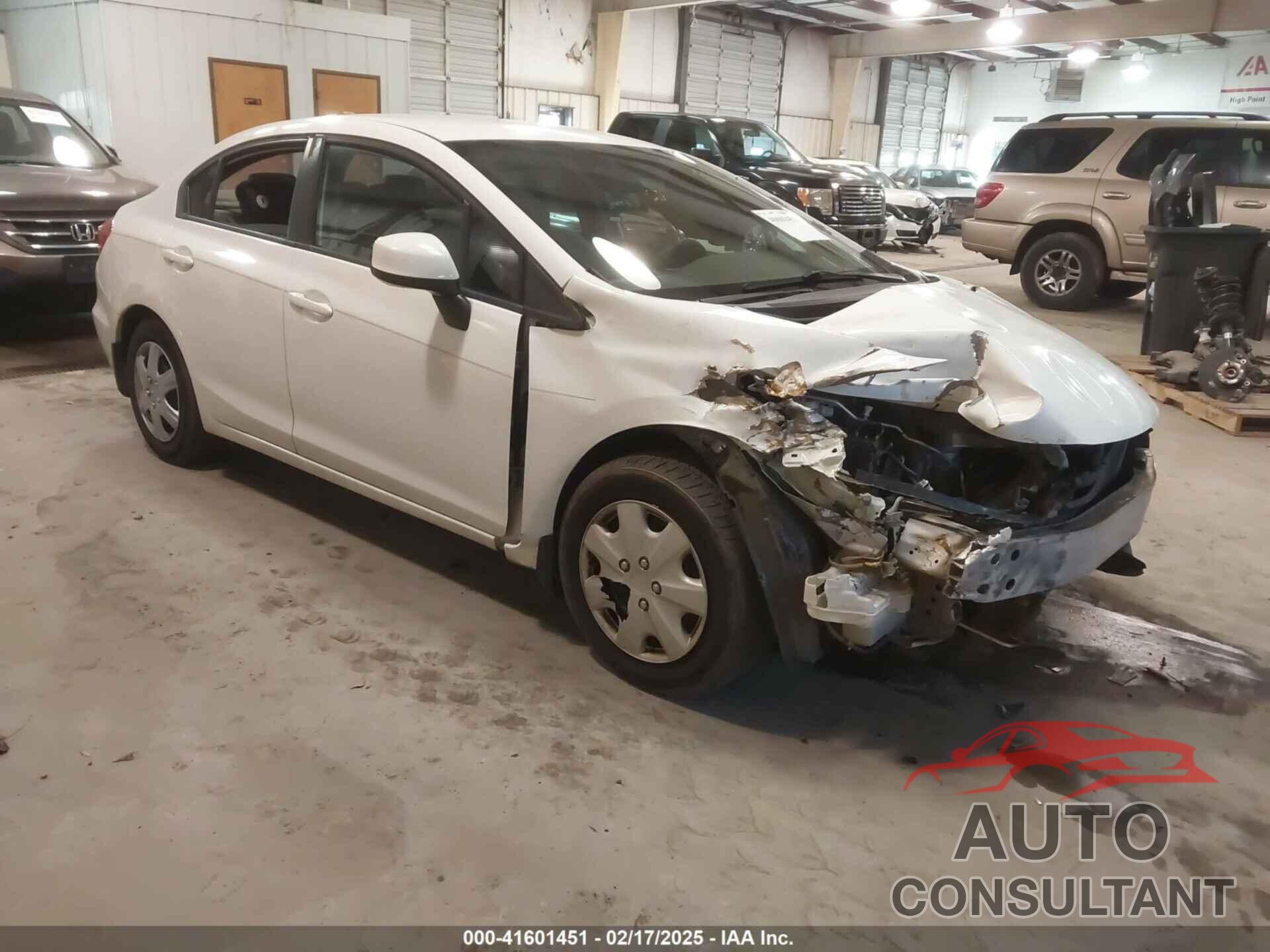 HONDA CIVIC 2012 - 19XFB2F58CE089315