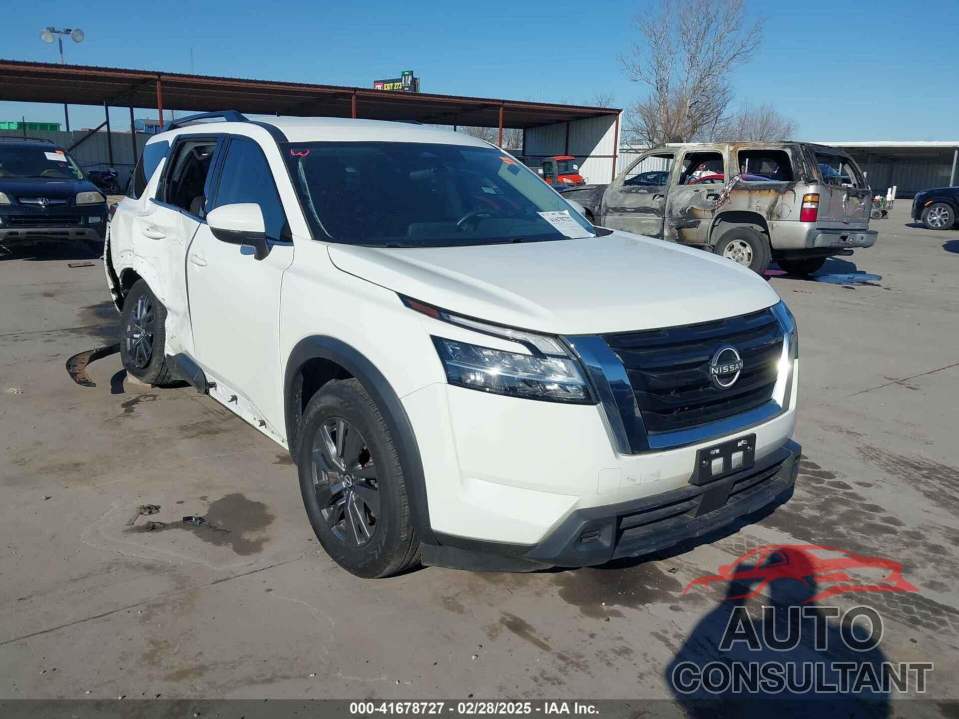 NISSAN PATHFINDER 2022 - 5N1DR3BA6NC213115