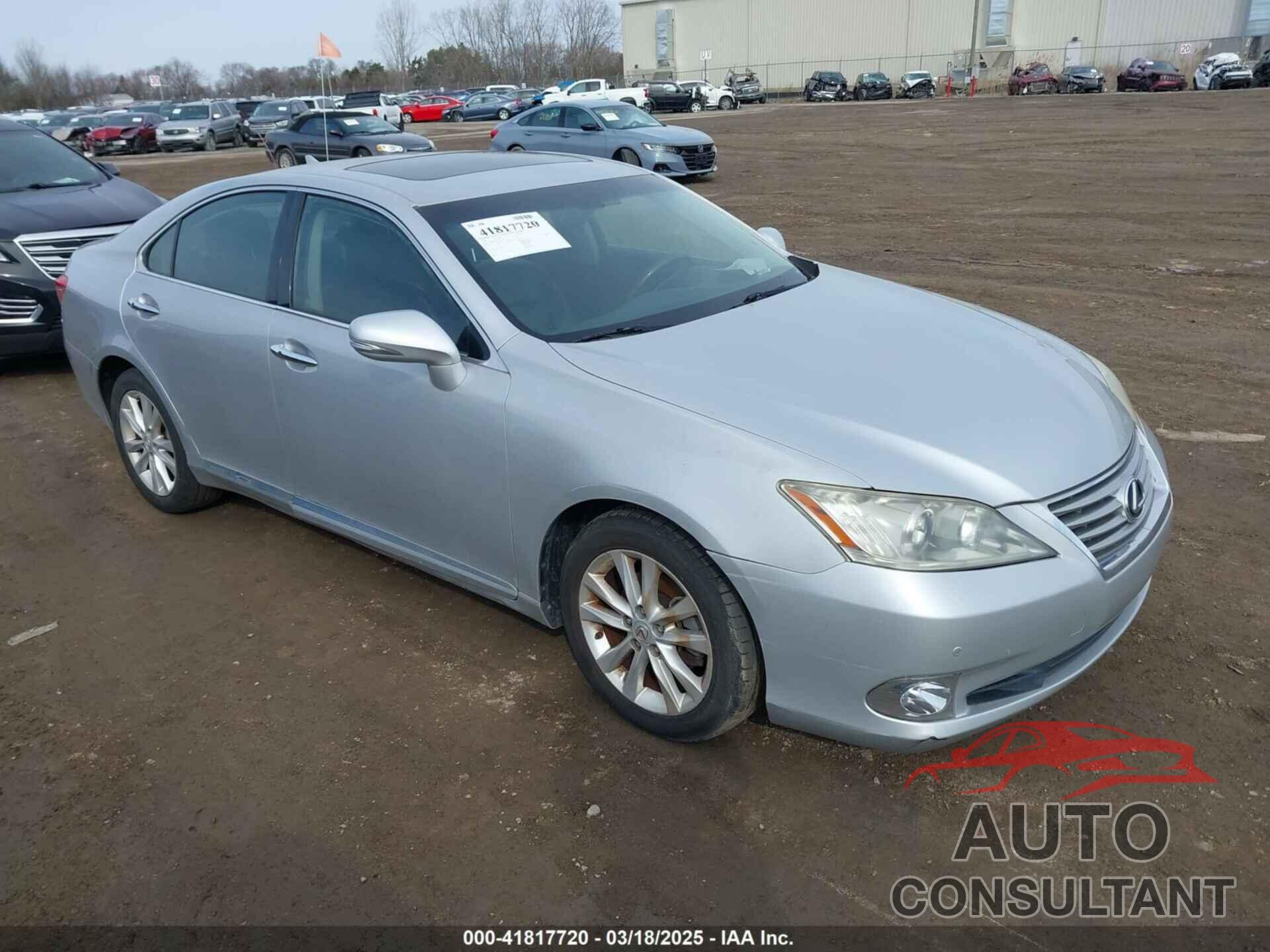 LEXUS ES 350 2010 - JTHBK1EGXA2362467