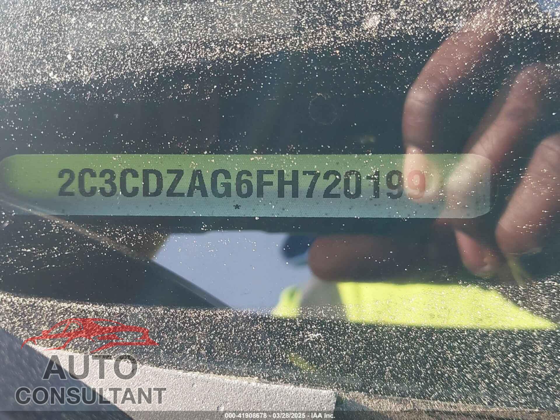 DODGE CHALLENGER 2015 - 2C3CDZAG6FH720199