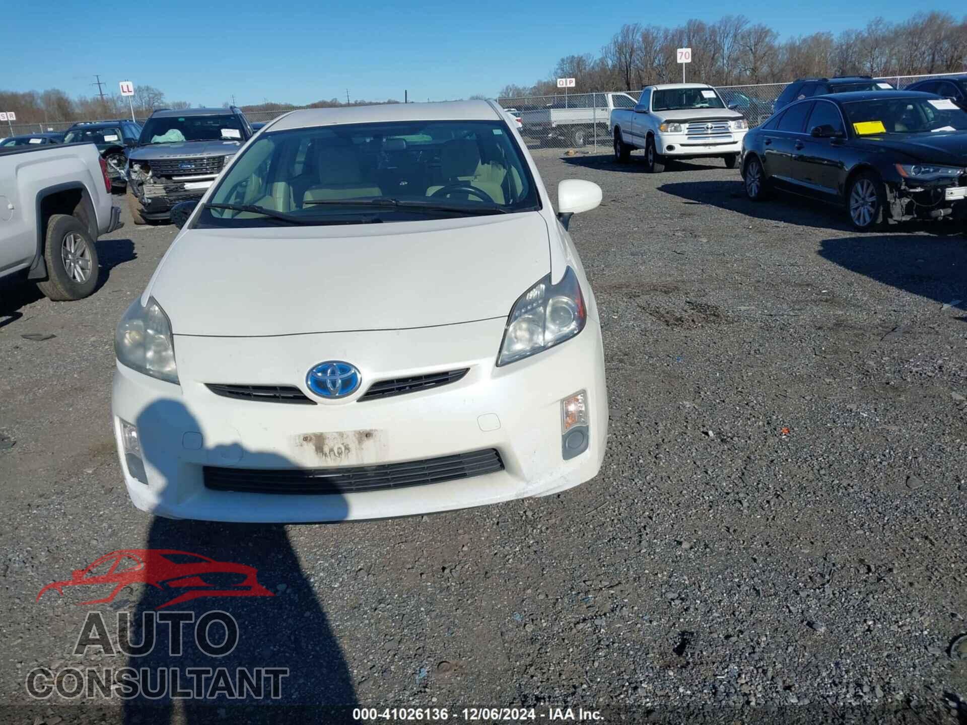 TOYOTA PRIUS 2011 - JTDKN3DU9B5321663