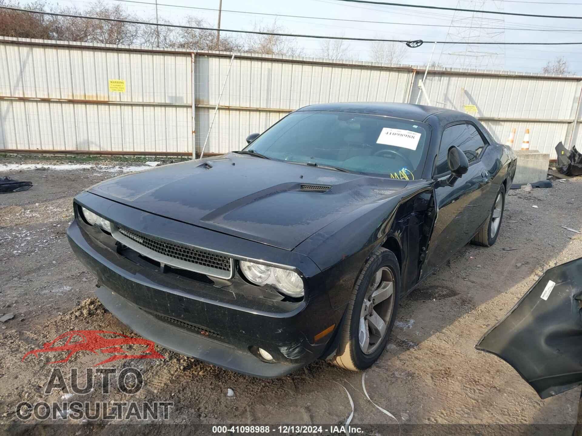 DODGE CHALLENGER 2012 - 2C3CDYAG3CH227943