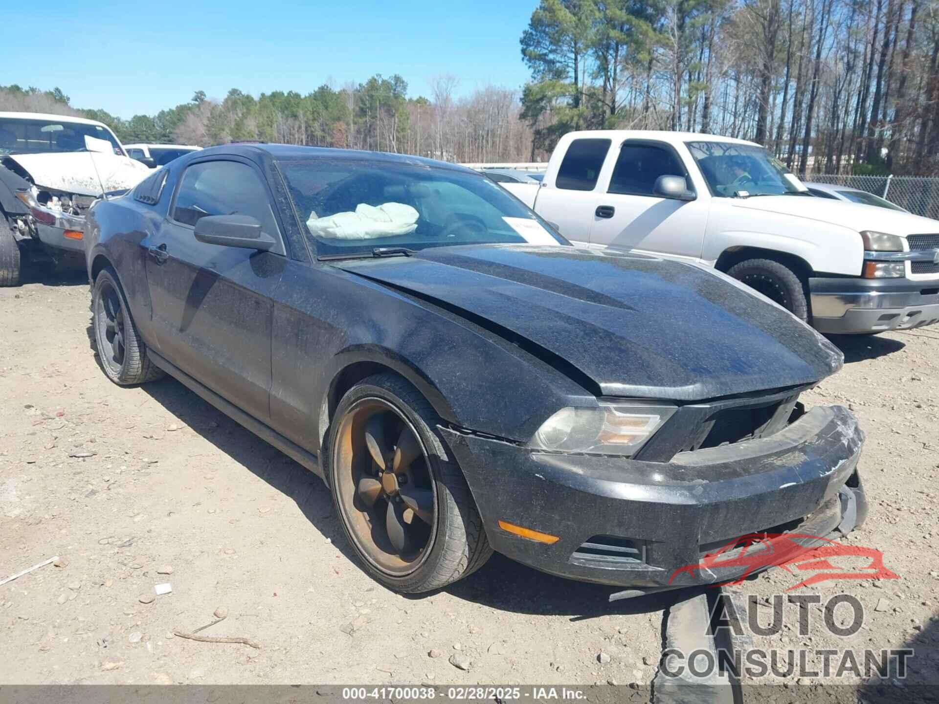 FORD MUSTANG 2010 - 1ZVBP8AN0A5152908