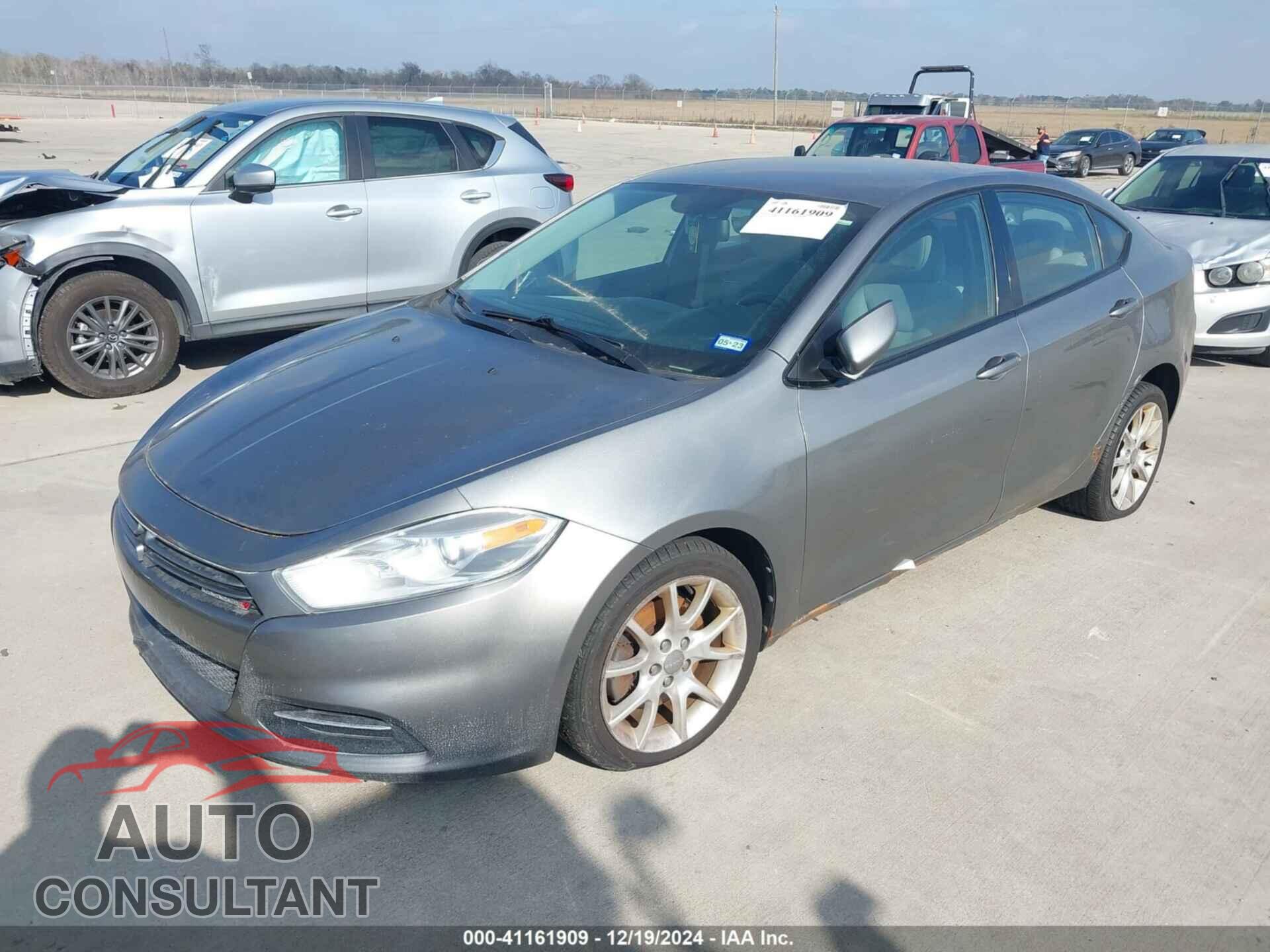 DODGE DART 2013 - 1C3CDFBA7DD707724