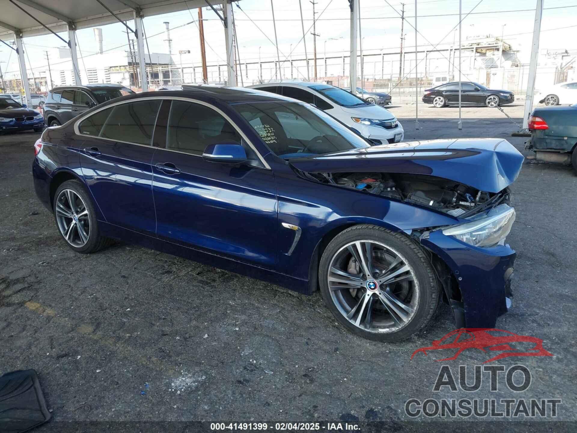 BMW 440I GRAN COUPE 2018 - WBA4J7C52JBH15589