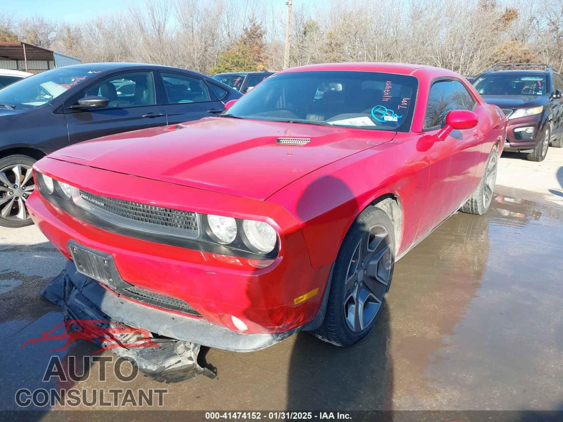 DODGE CHALLENGER 2012 - 2C3CDYAG7CH121236
