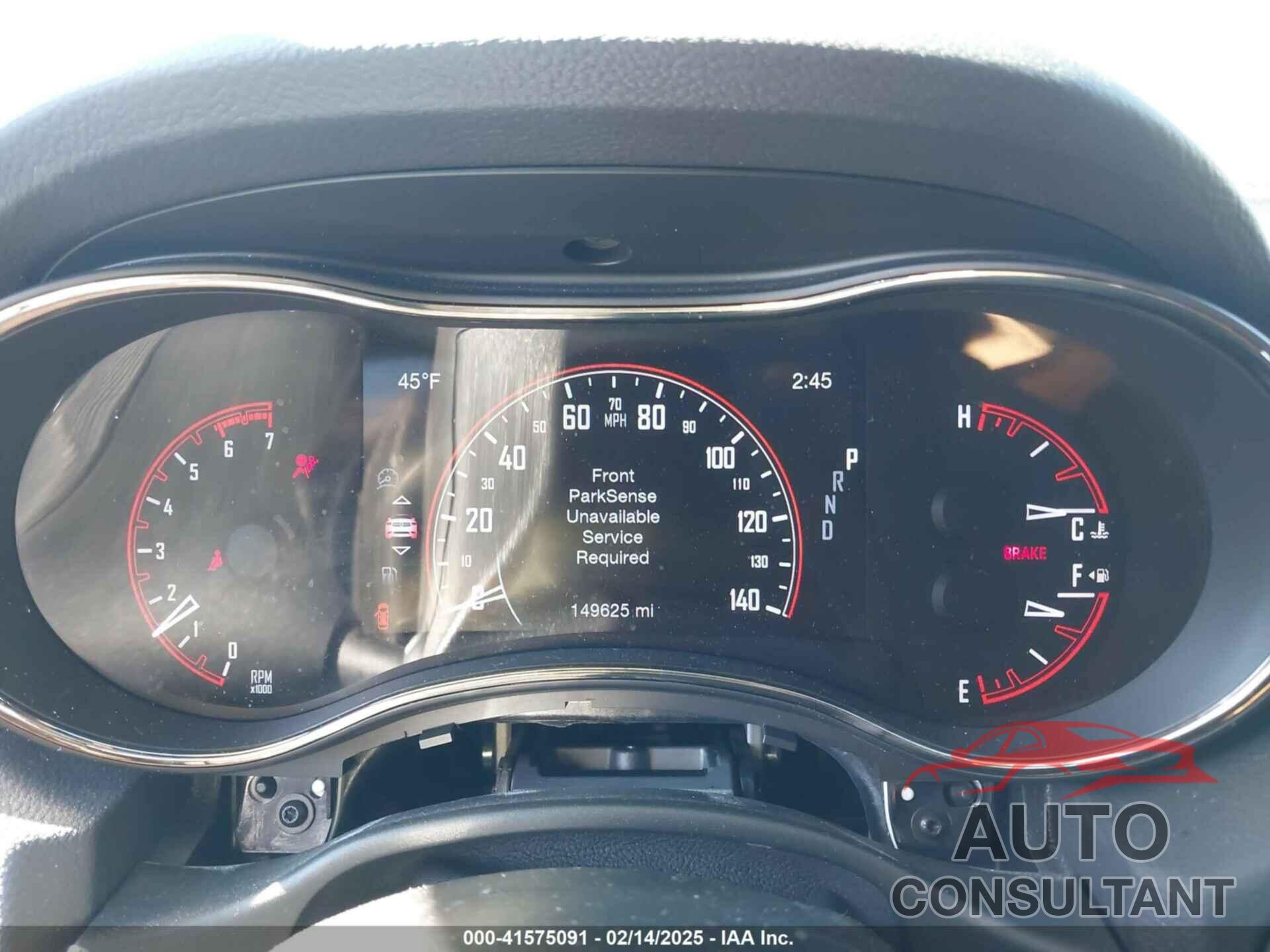 DODGE DURANGO 2020 - 1C4SDJCT4LC187352