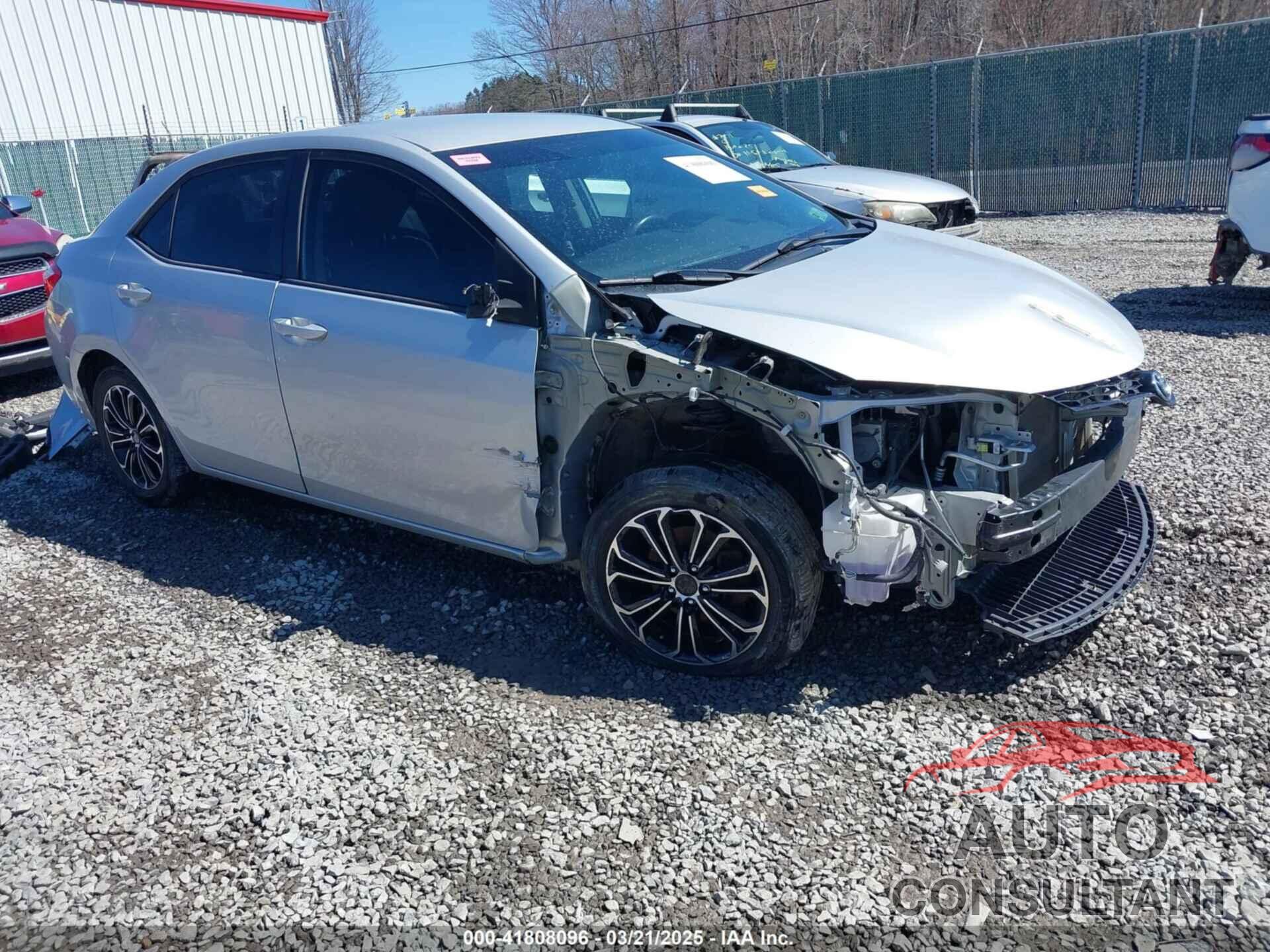 TOYOTA COROLLA 2015 - 2T1BURHE6FC457394