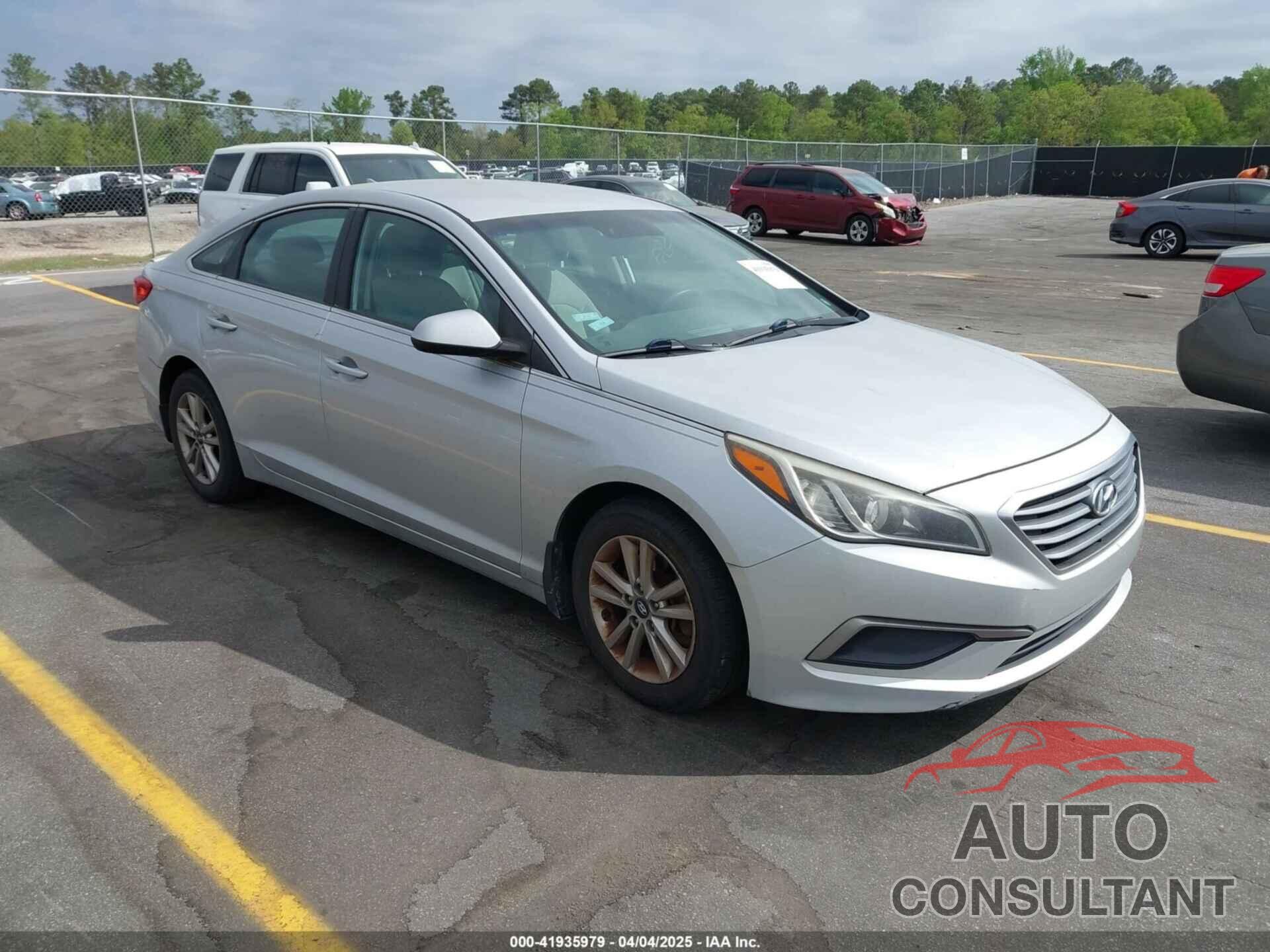 HYUNDAI SONATA 2016 - 5NPE24AF9GH305164