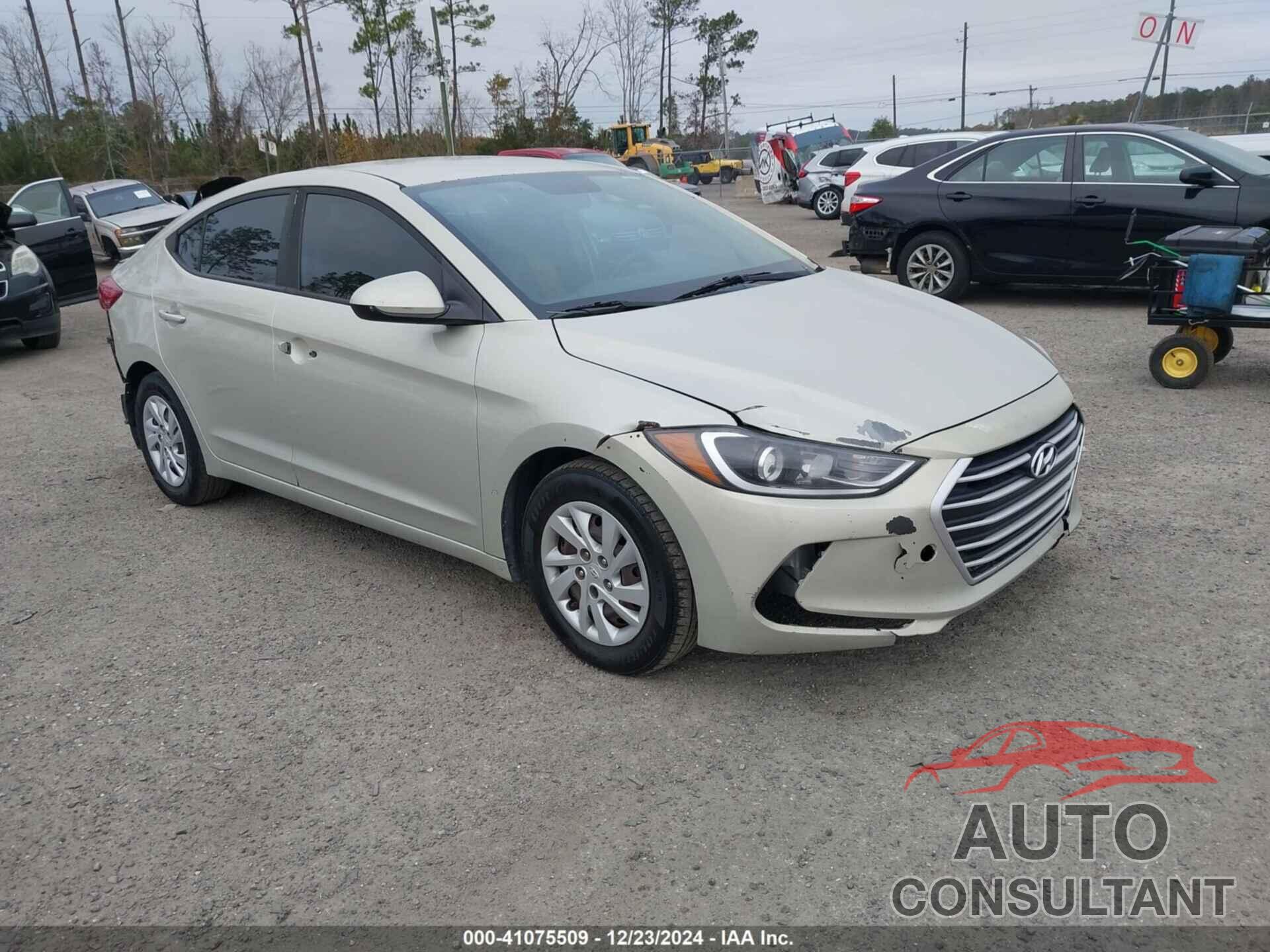 HYUNDAI ELANTRA 2018 - 5NPD74LF2JH260991