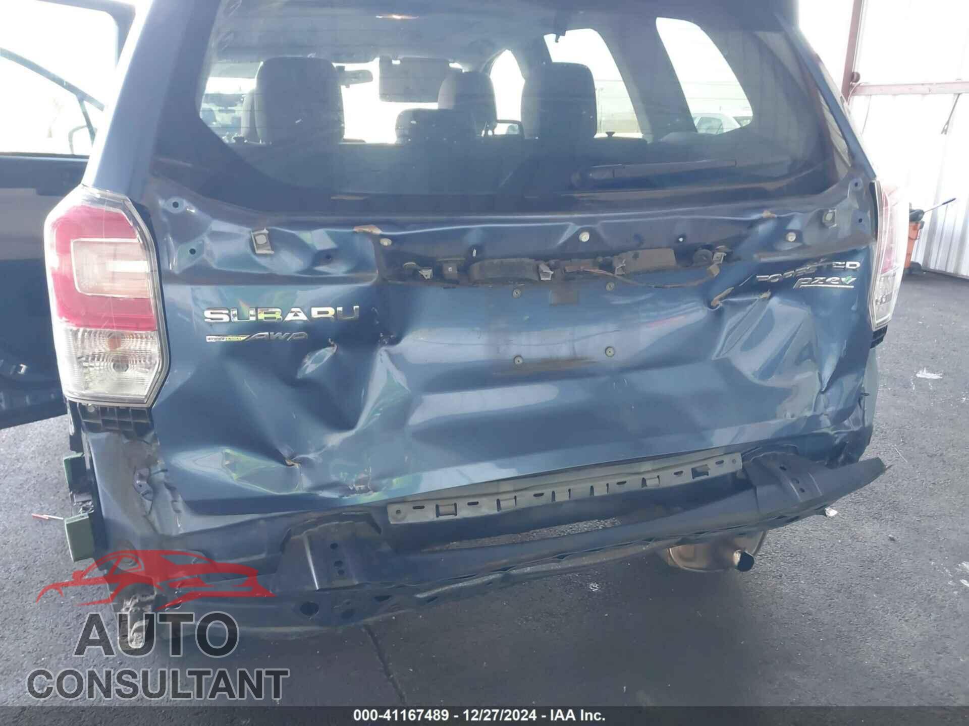 SUBARU FORESTER 2017 - JF2SJAEC9HH809123