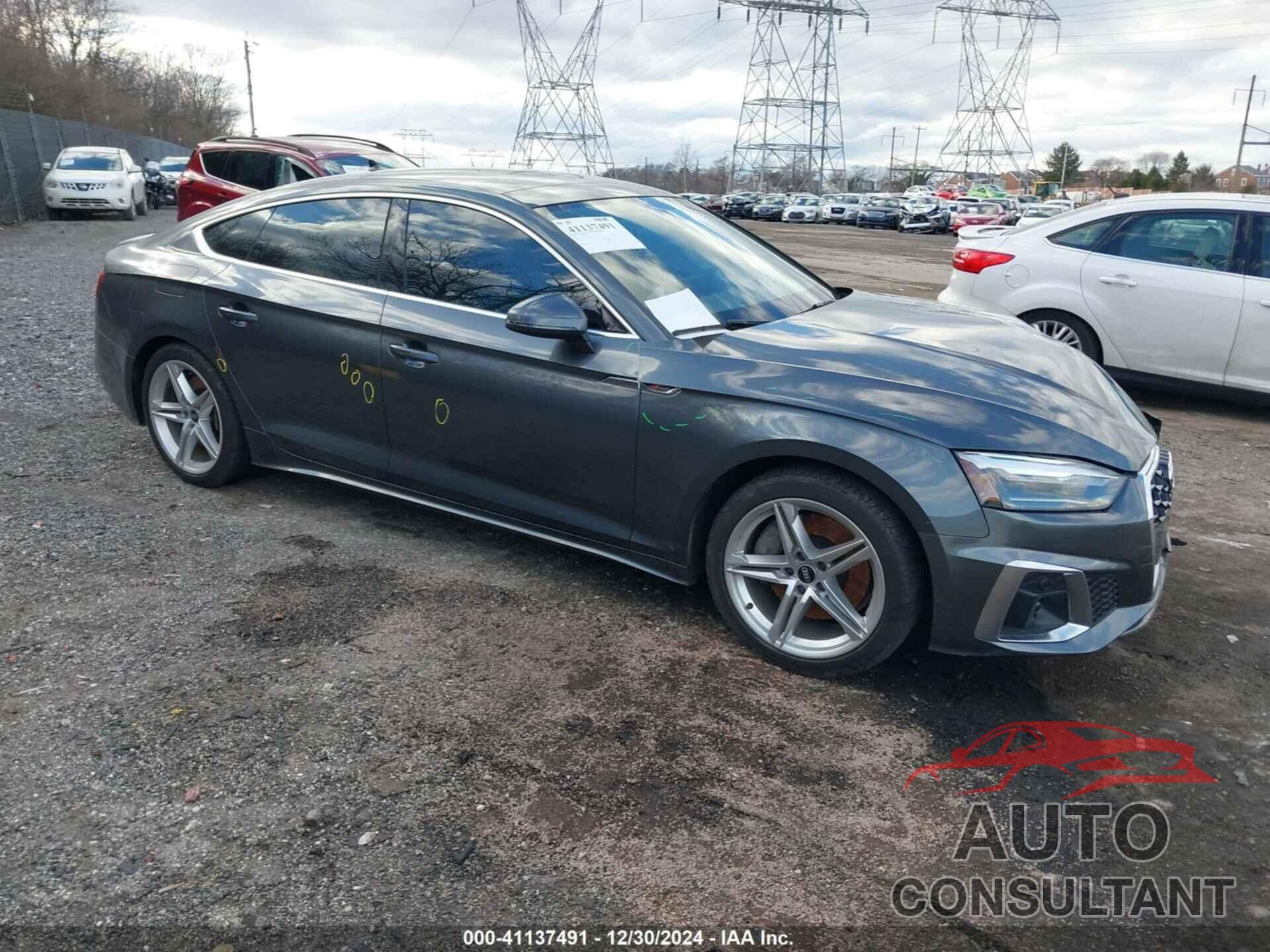 AUDI A5 SPORTBACK 2021 - WAUDACF58MA024854