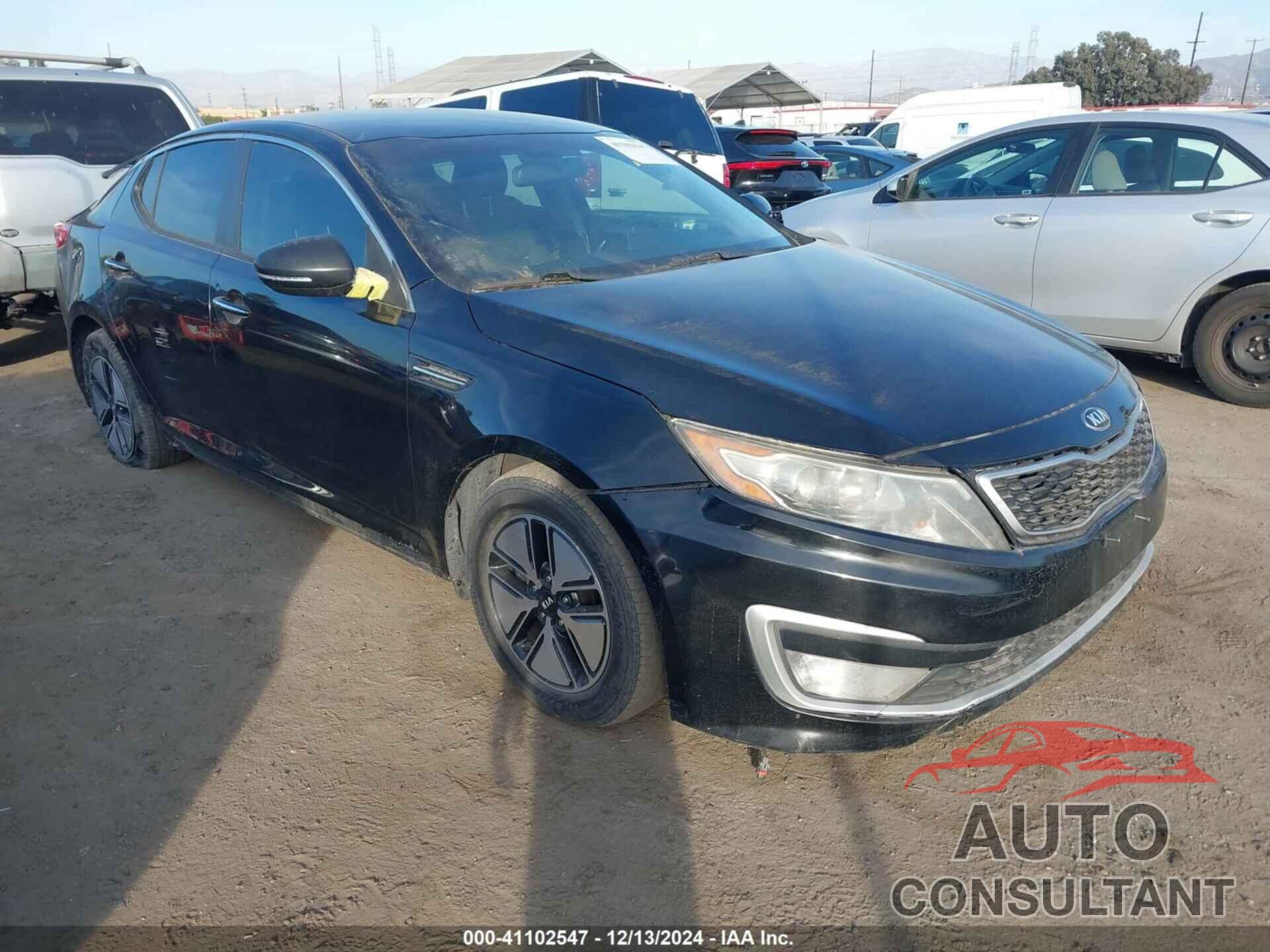 KIA OPTIMA HYBRID 2013 - KNAGM4AD2D5061884