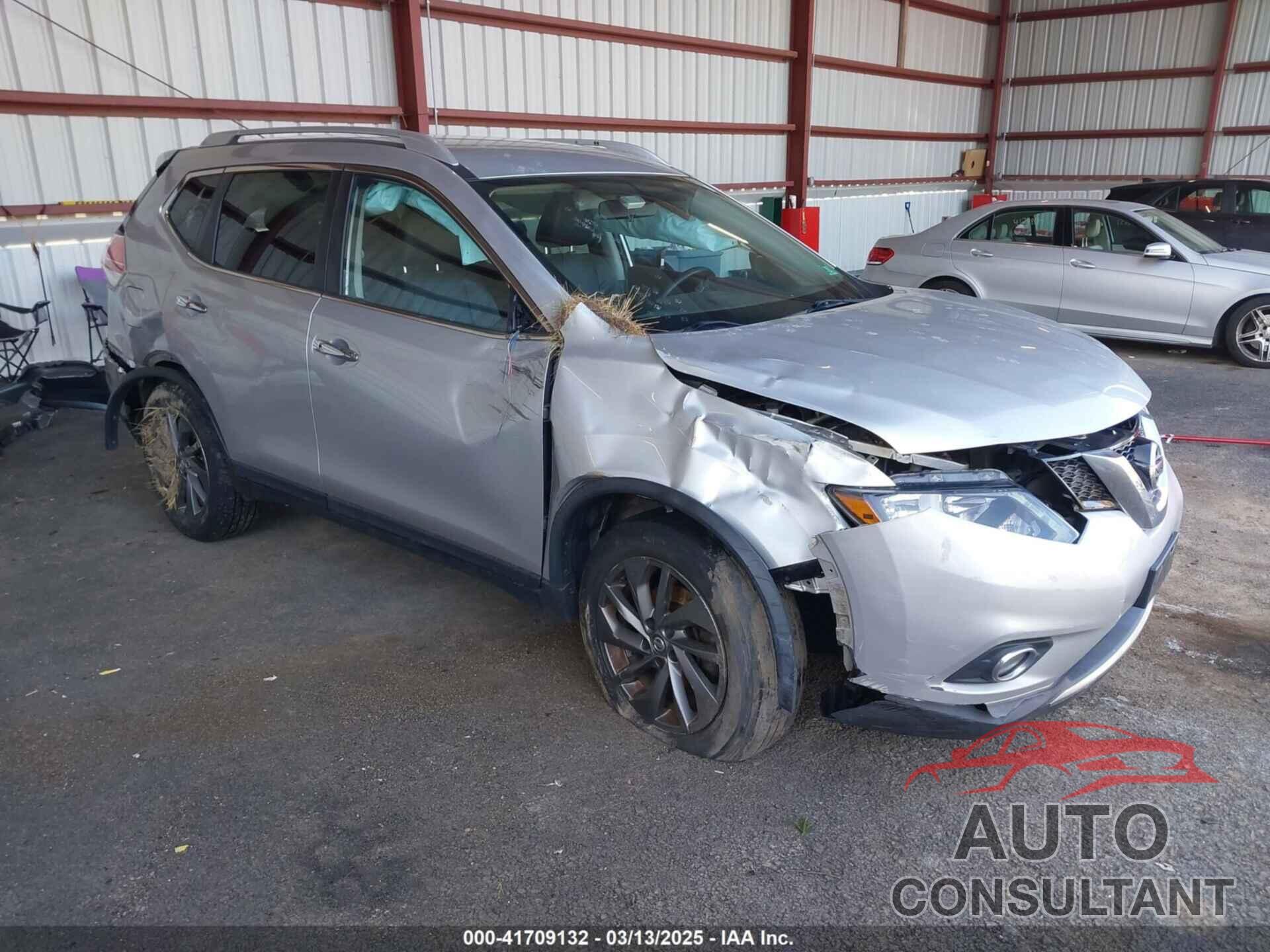 NISSAN ROGUE 2016 - KNMAT2MV4GP730928