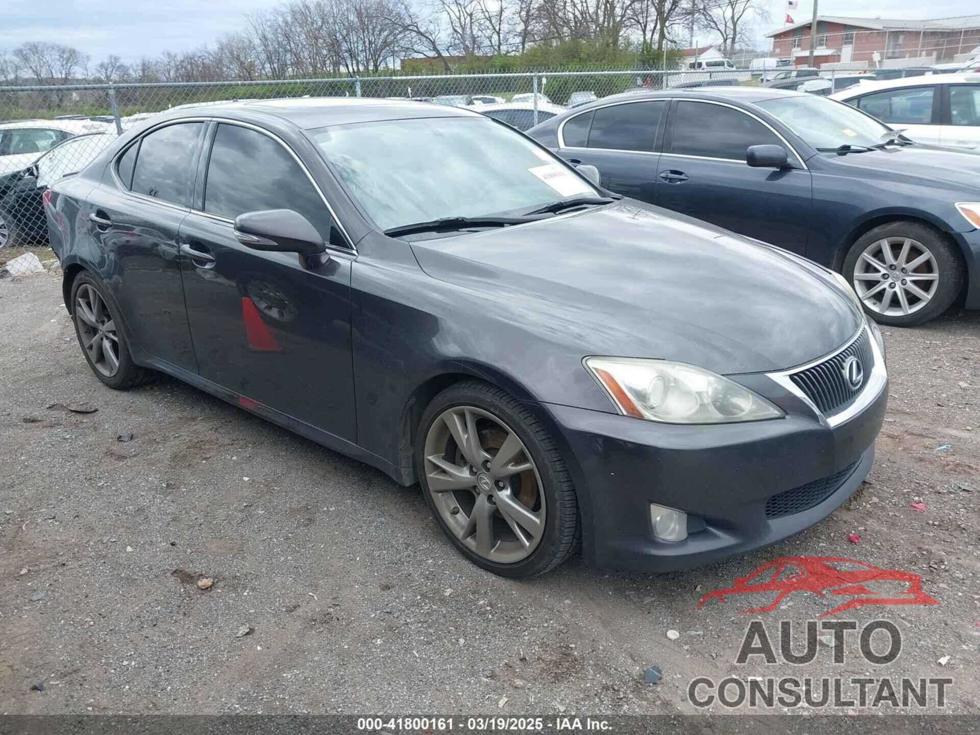 LEXUS IS 250 2010 - JTHBF5C24A5110148