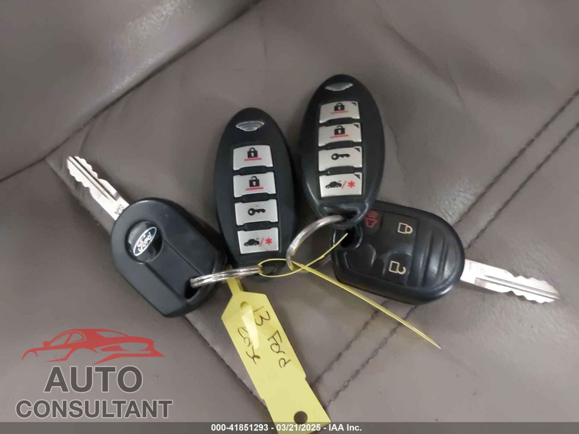 FORD EDGE 2013 - 2FMDK4JC0DBE09448