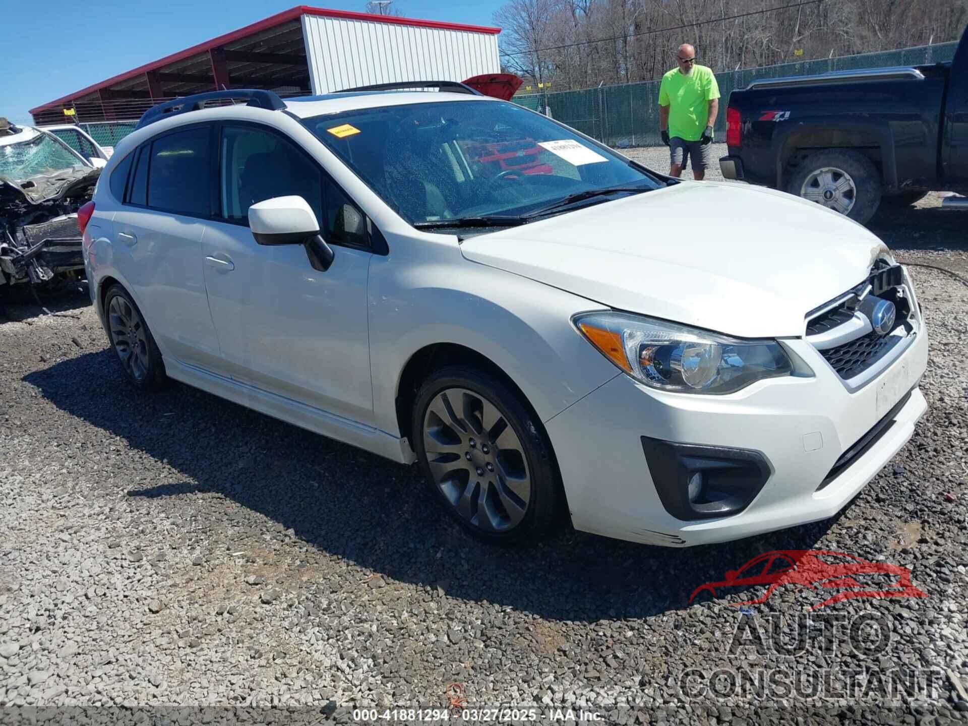 SUBARU IMPREZA 2014 - JF1GPAS6XE8304341