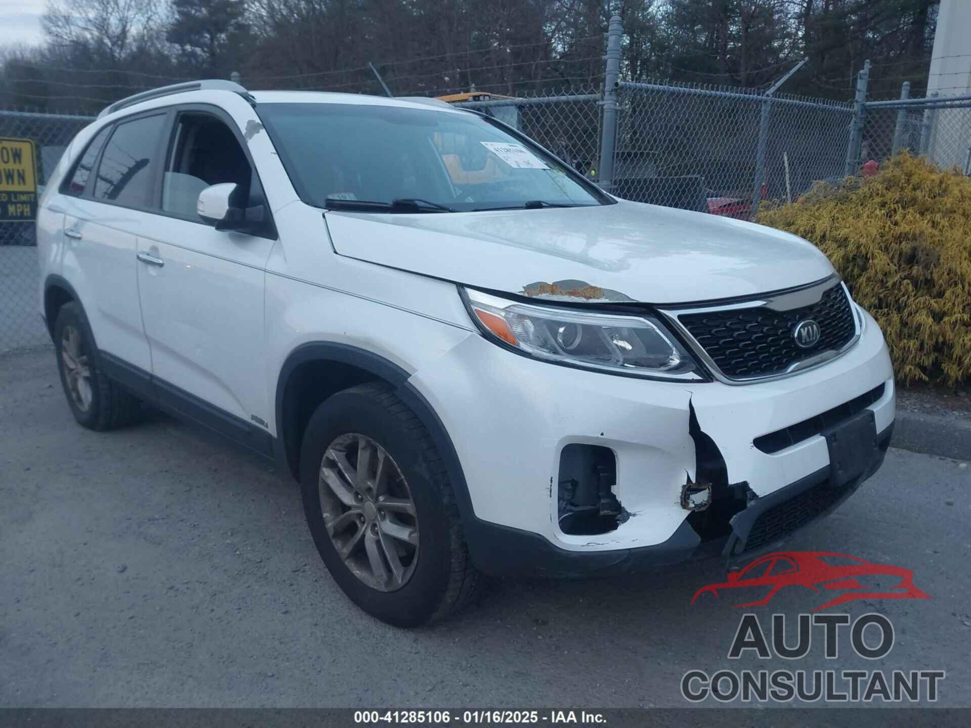 KIA SORENTO 2015 - 5XYKTDA66FG617772