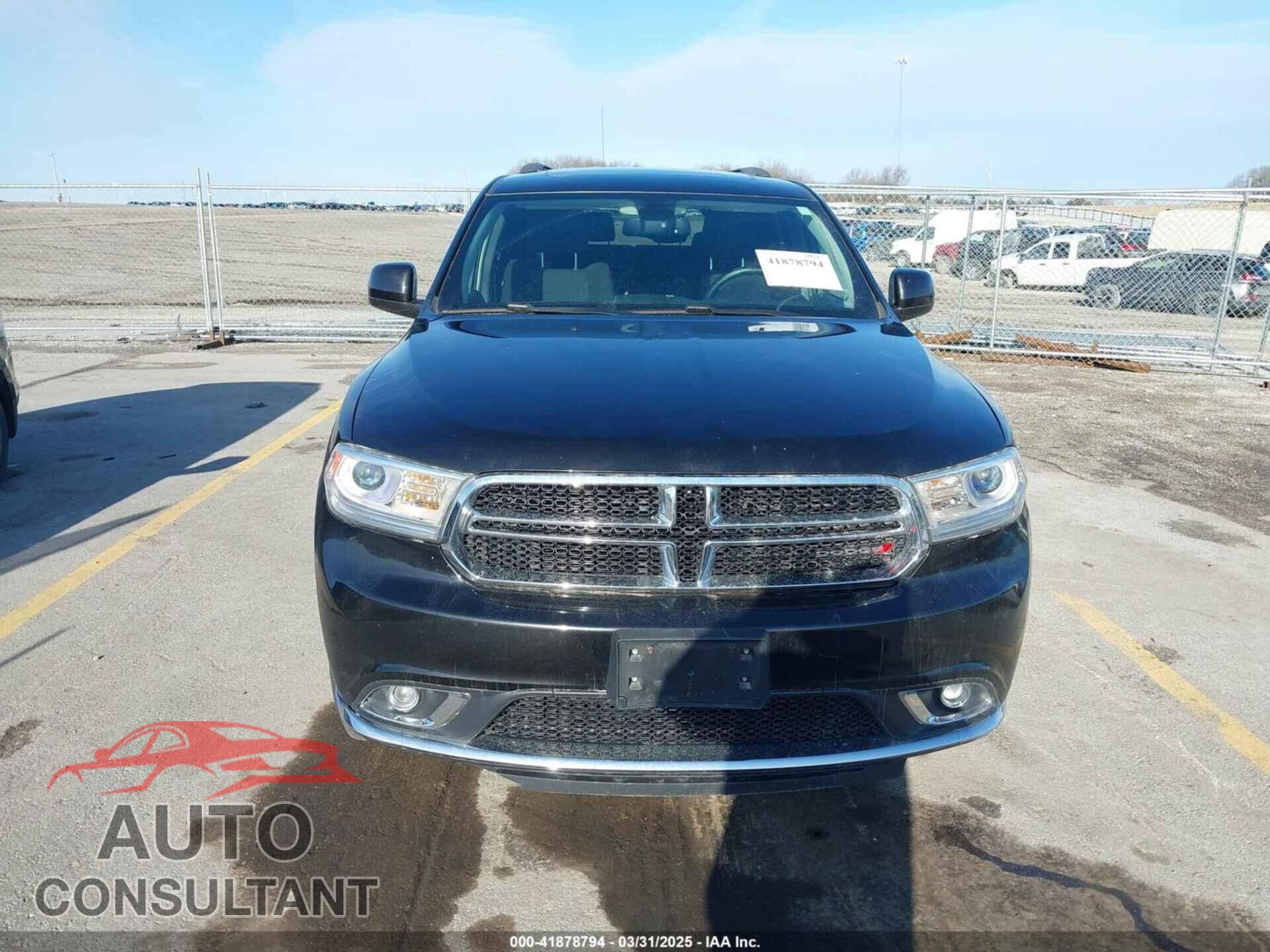 DODGE DURANGO 2014 - 1C4RDJAG5EC378110