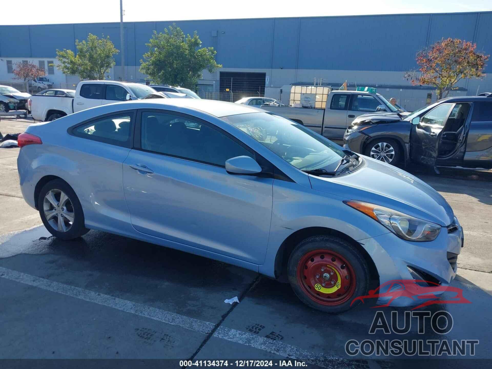 HYUNDAI ELANTRA 2013 - KMHDH6AE5DU000321
