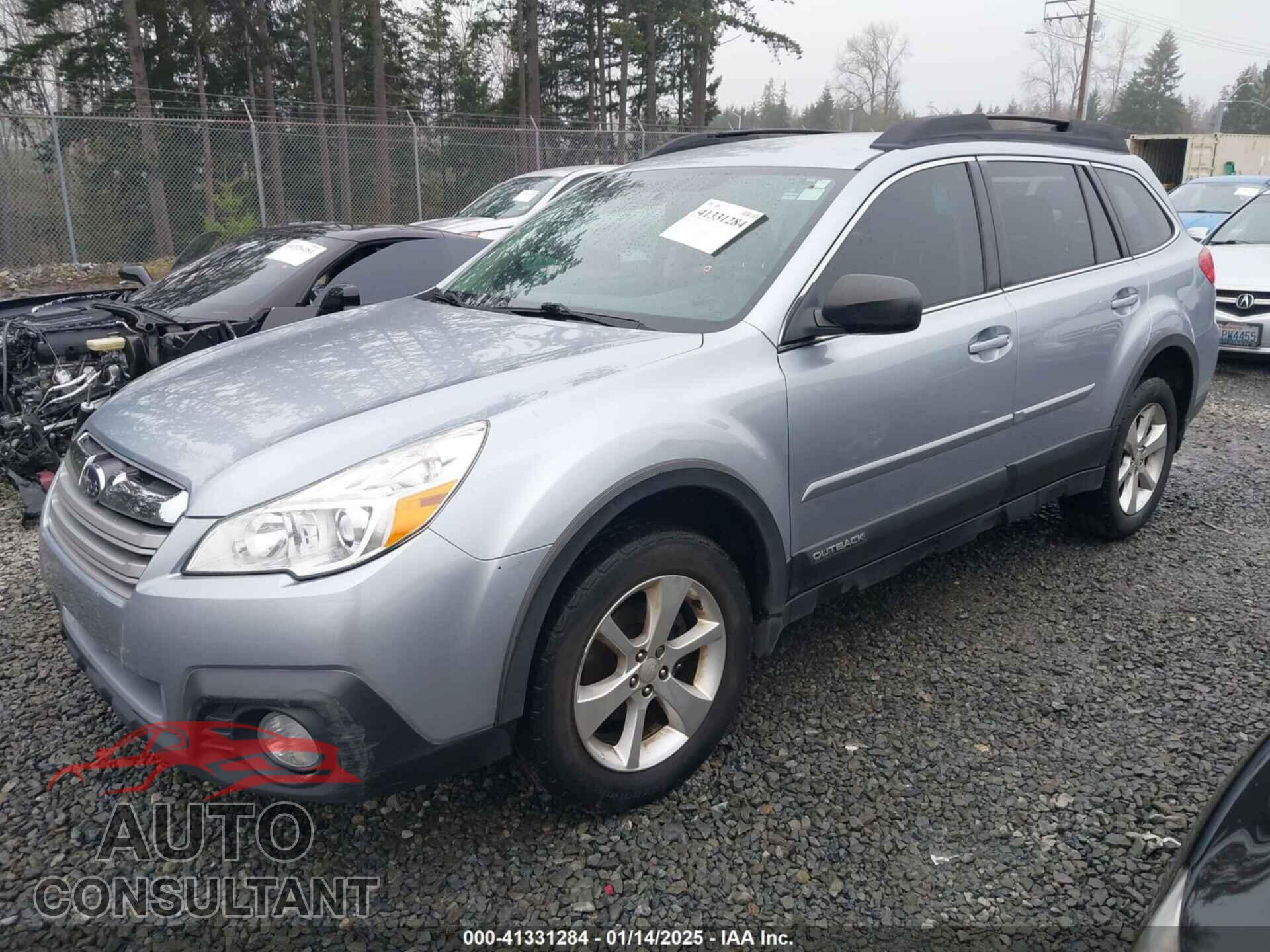 SUBARU OUTBACK 2014 - 4S4BRBAC3E3298967
