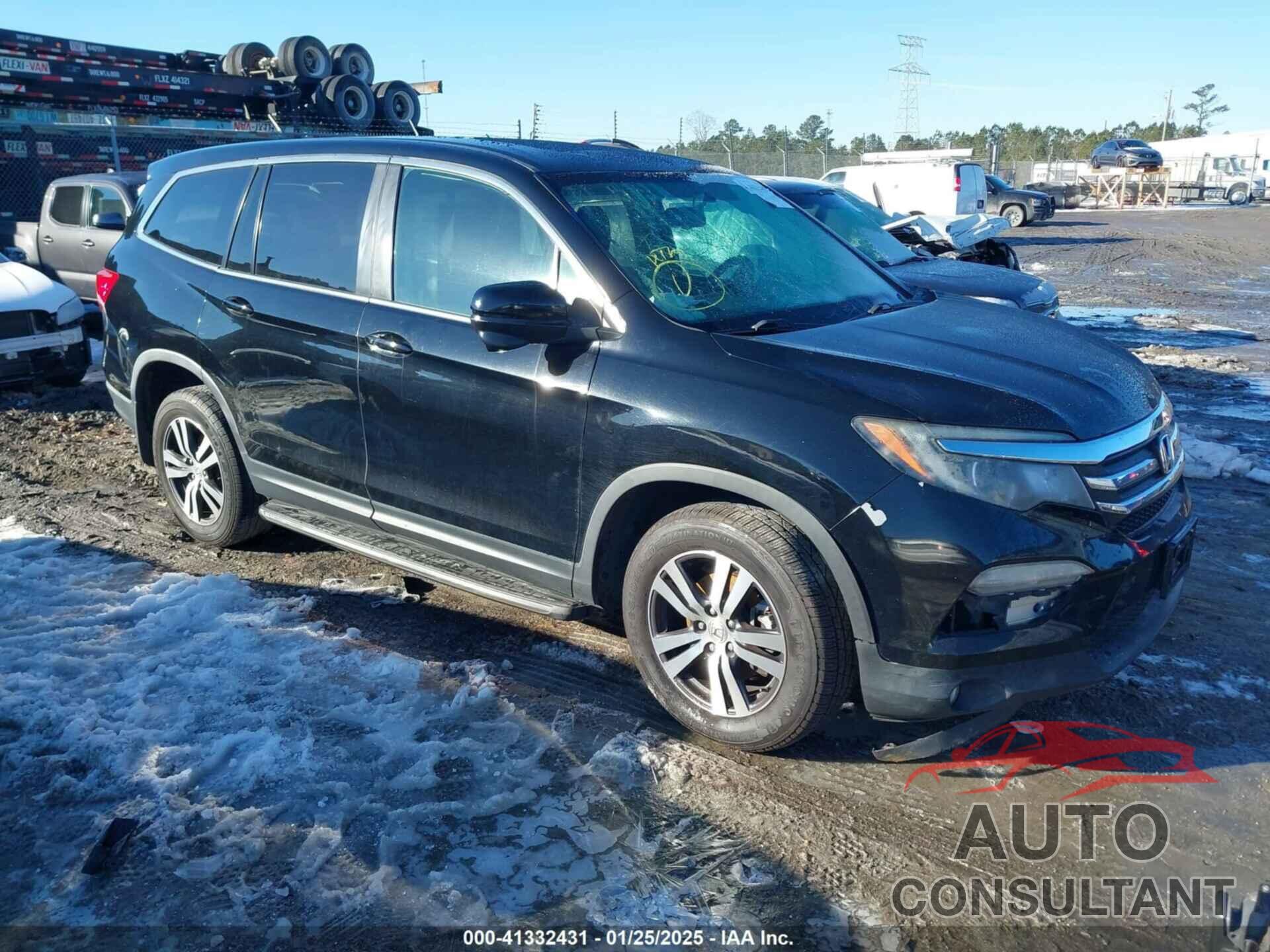 HONDA PILOT 2017 - 5FNYF5H54HB046572