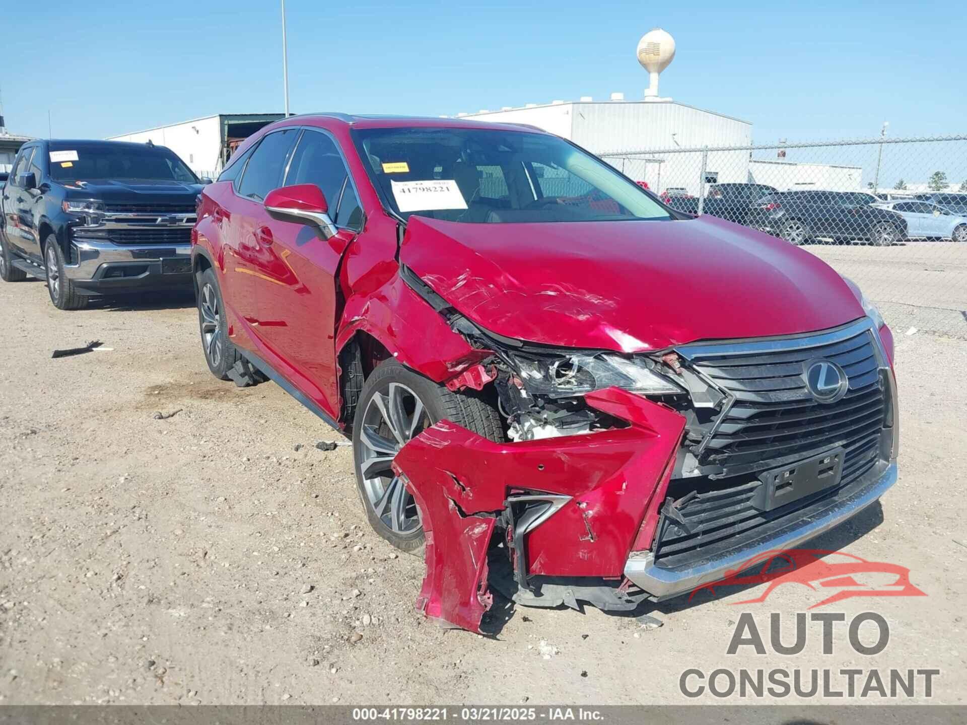 LEXUS RX 350 2016 - 2T2ZZMCA5GC032222