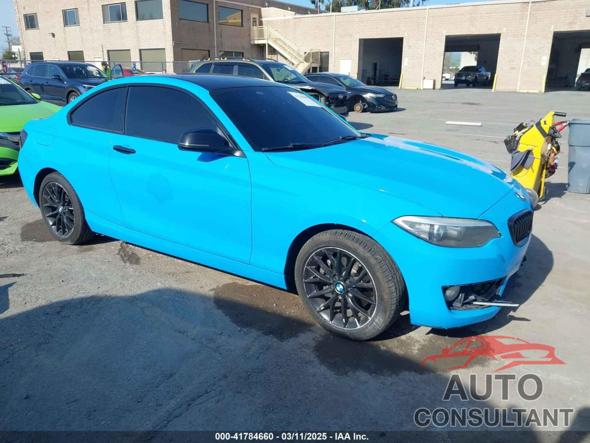 BMW 228I 2016 - WBA1F9C58GV545467