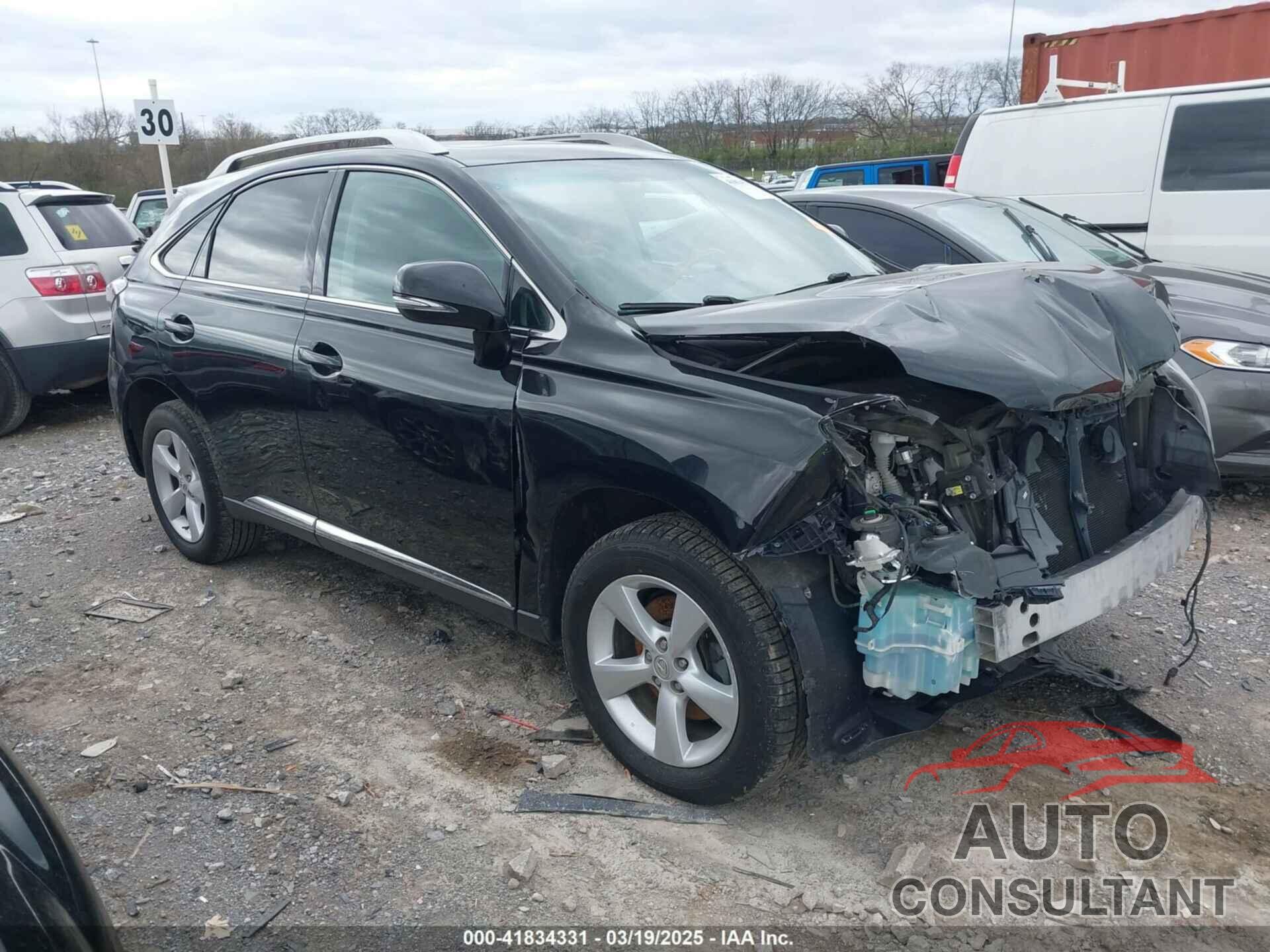 LEXUS RX 350 2010 - 2T2BK1BAXAC013128